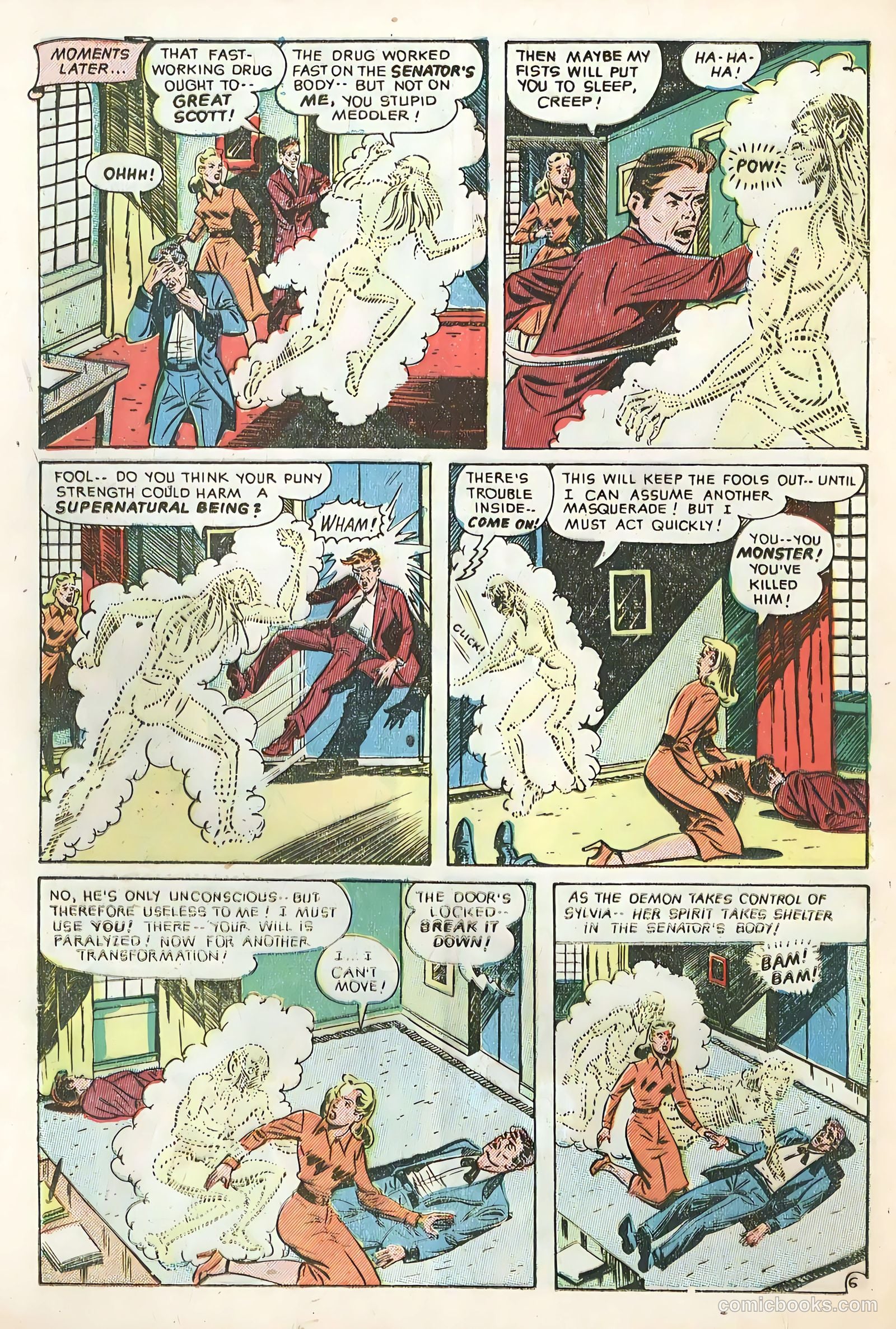 Adventures into the Unknown #44 (1953) — page 22 of 36