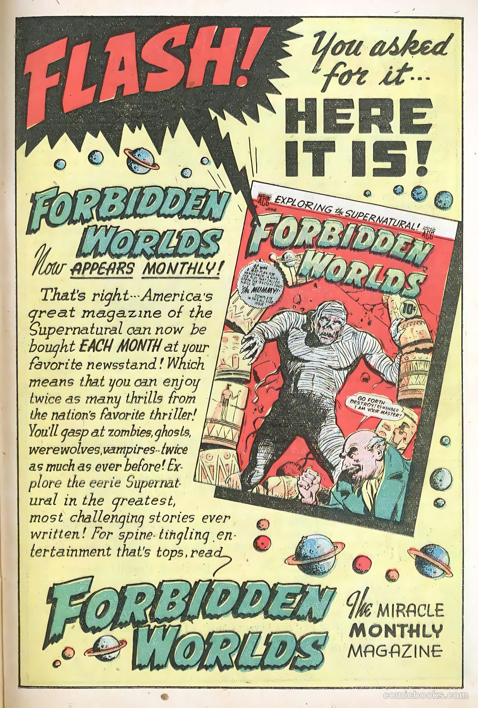 Adventures into the Unknown #44 (1953) — page 25 of 36