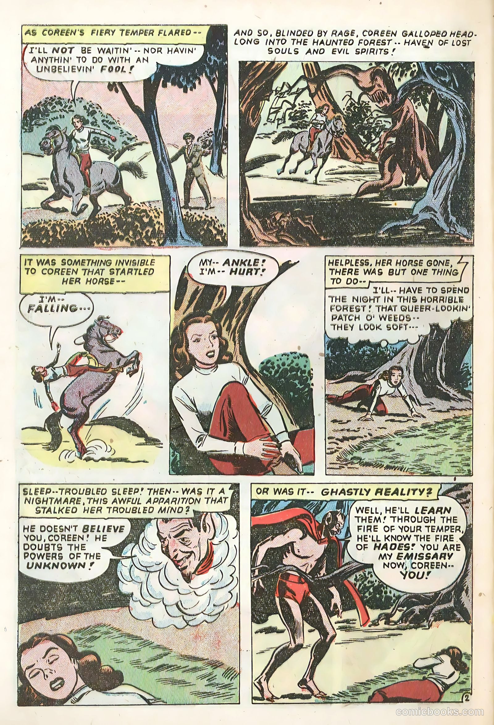 Adventures into the Unknown #44 (1953) — page 28 of 36