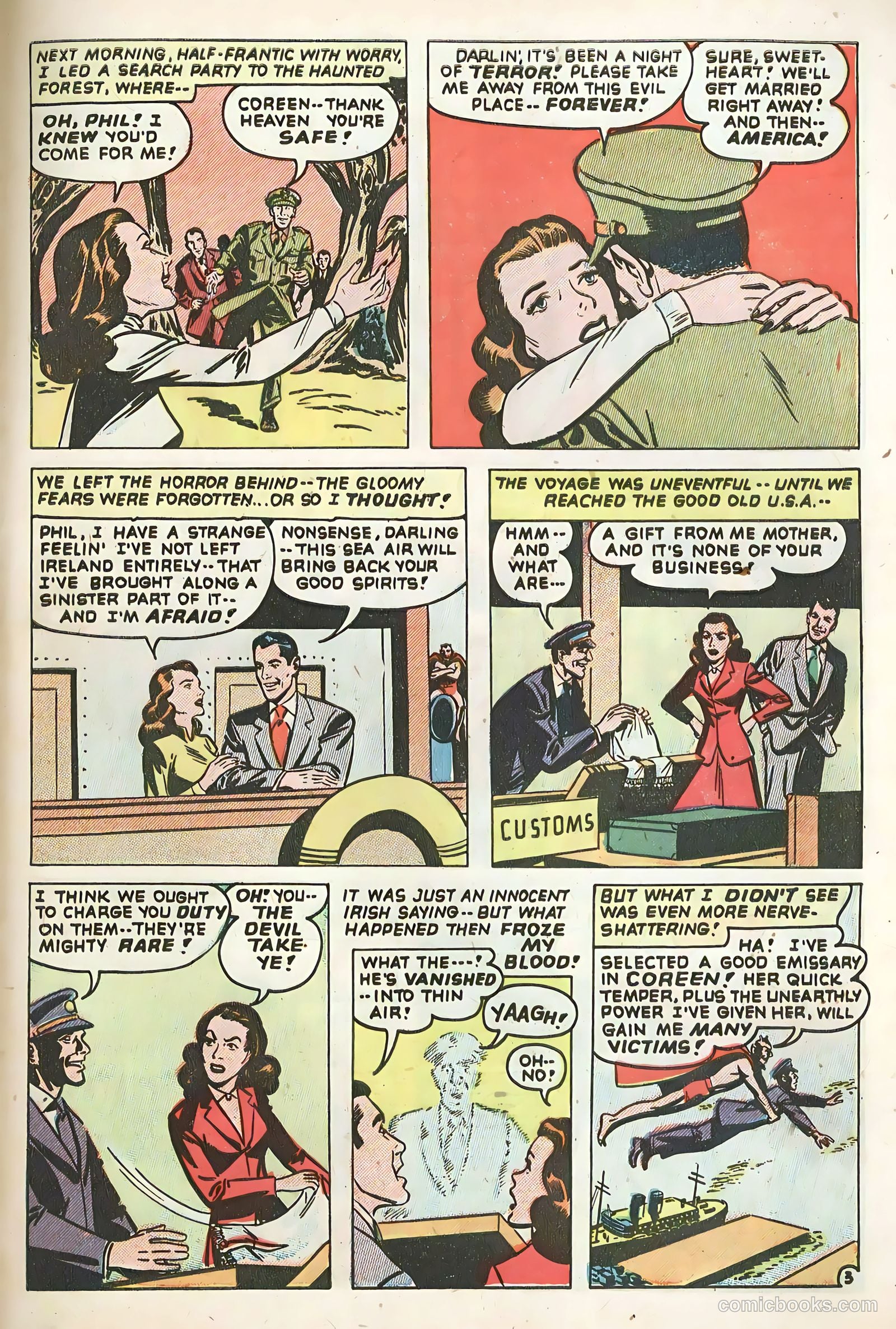 Adventures into the Unknown #44 (1953) — page 29 of 36
