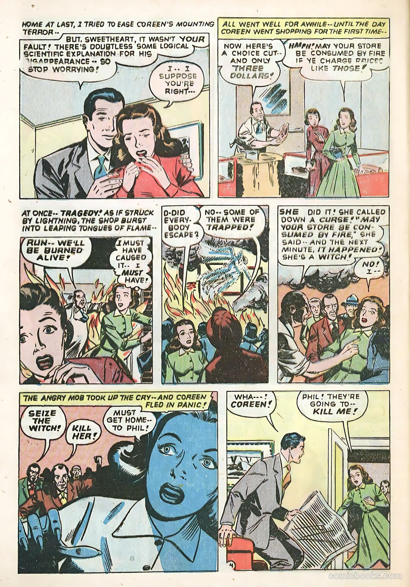 Adventures into the Unknown #44 (1953) — page 30 of 36