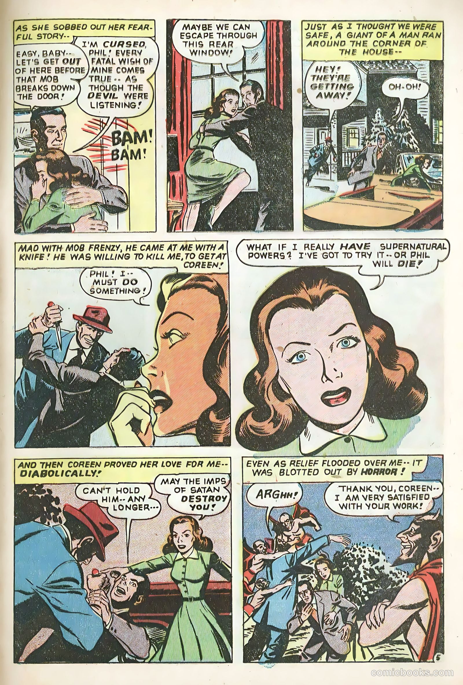 Adventures into the Unknown #44 (1953) — page 31 of 36