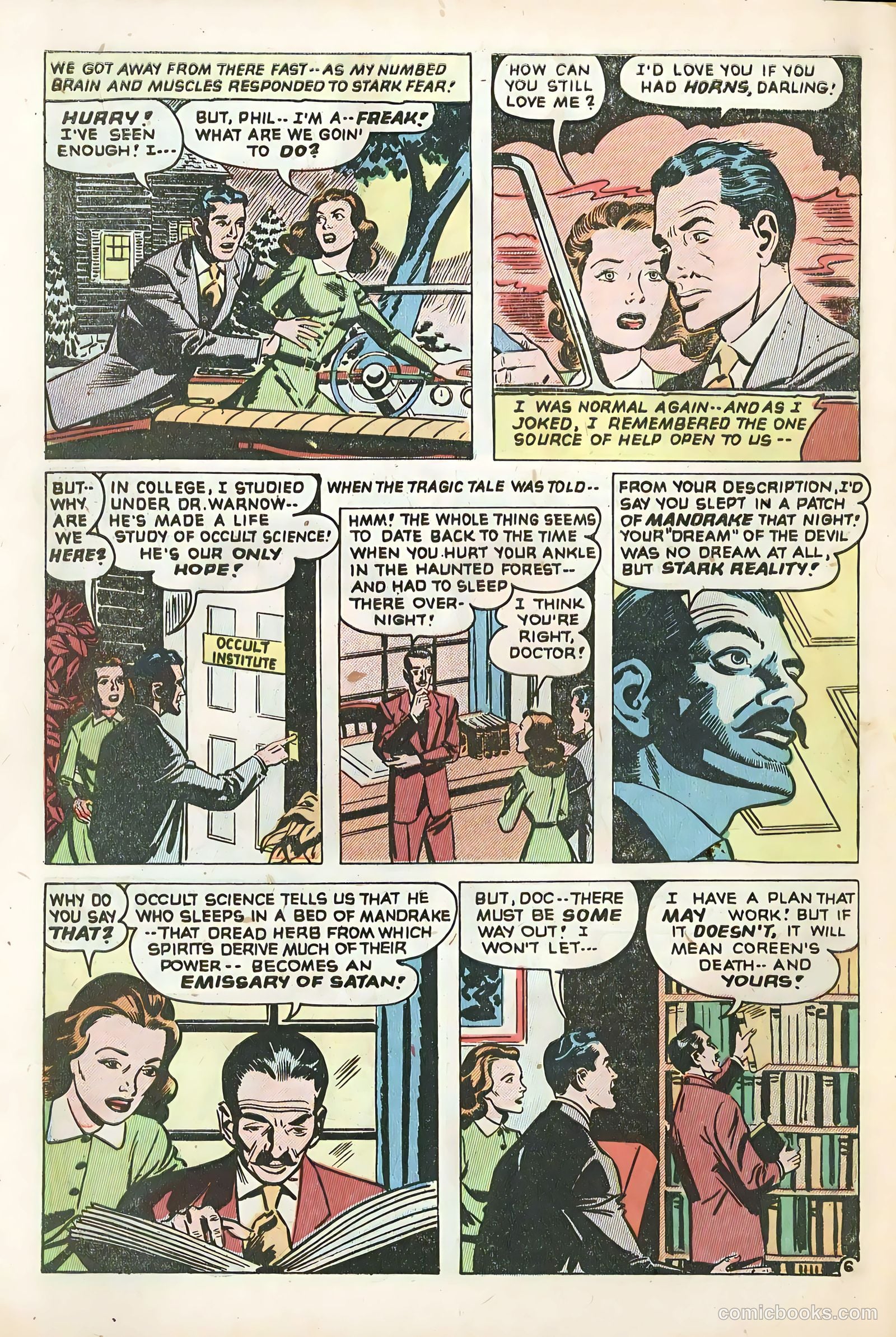 Adventures into the Unknown #44 (1953) — page 32 of 36