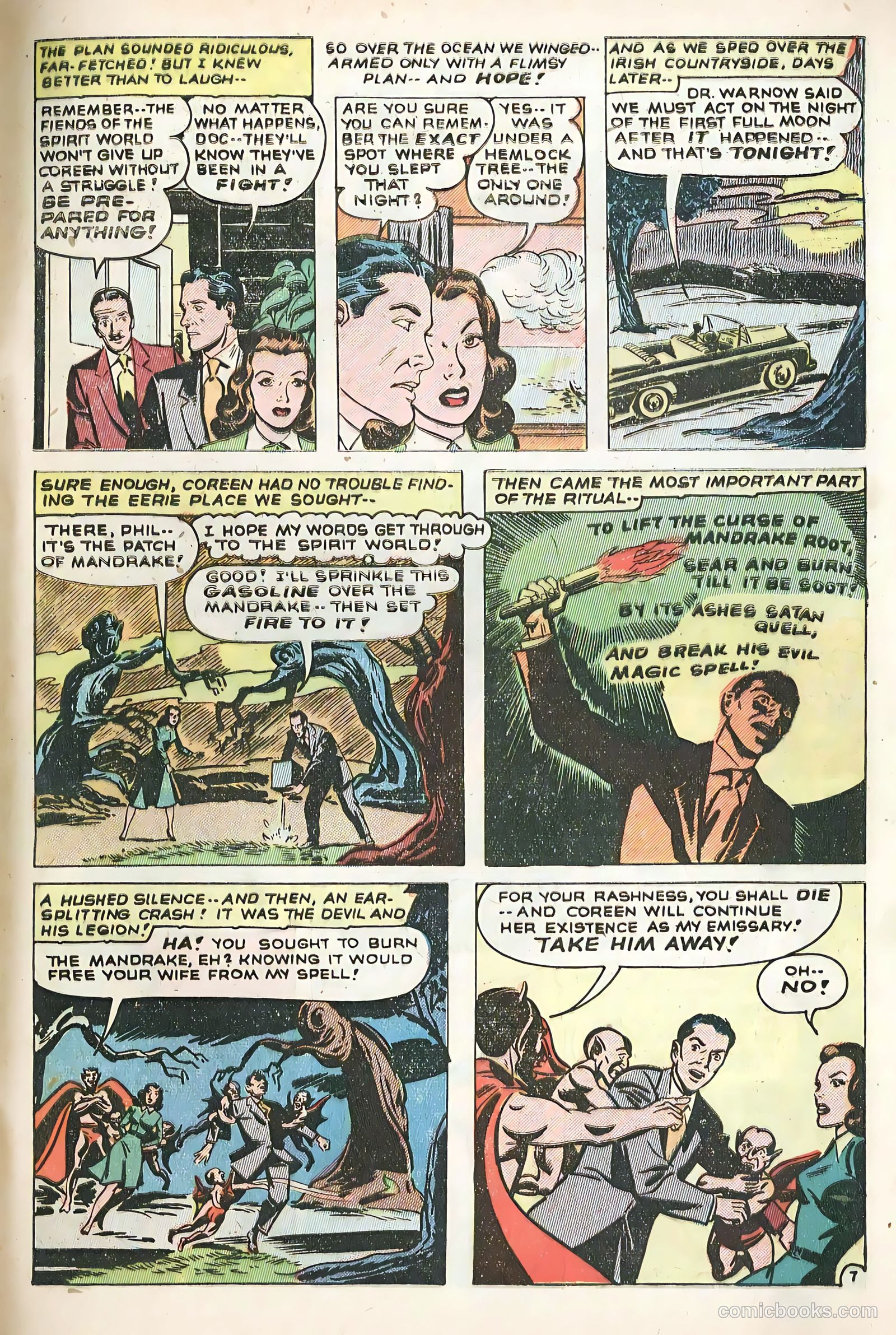 Adventures into the Unknown #44 (1953) — page 33 of 36