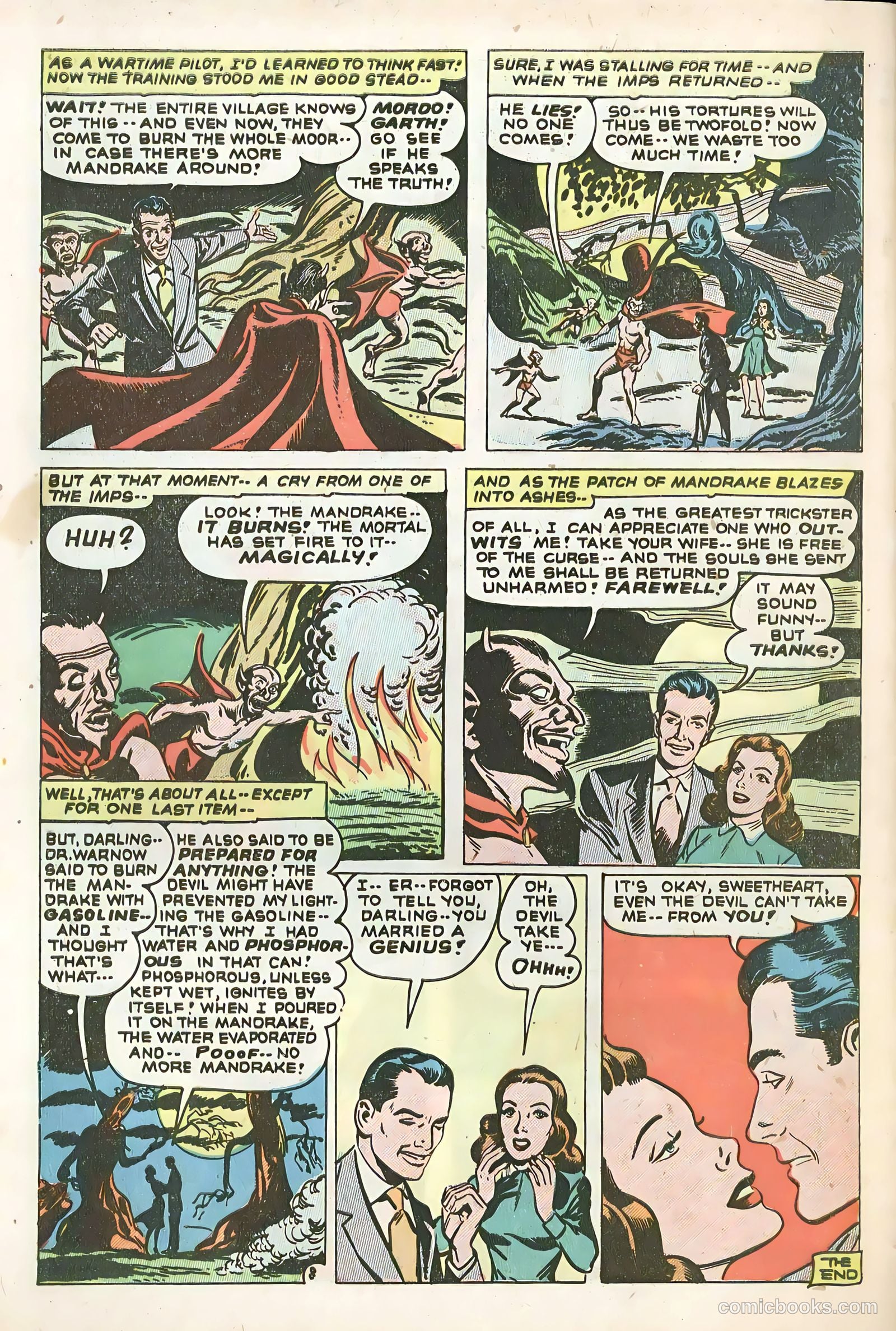 Adventures into the Unknown #44 (1953) — page 34 of 36