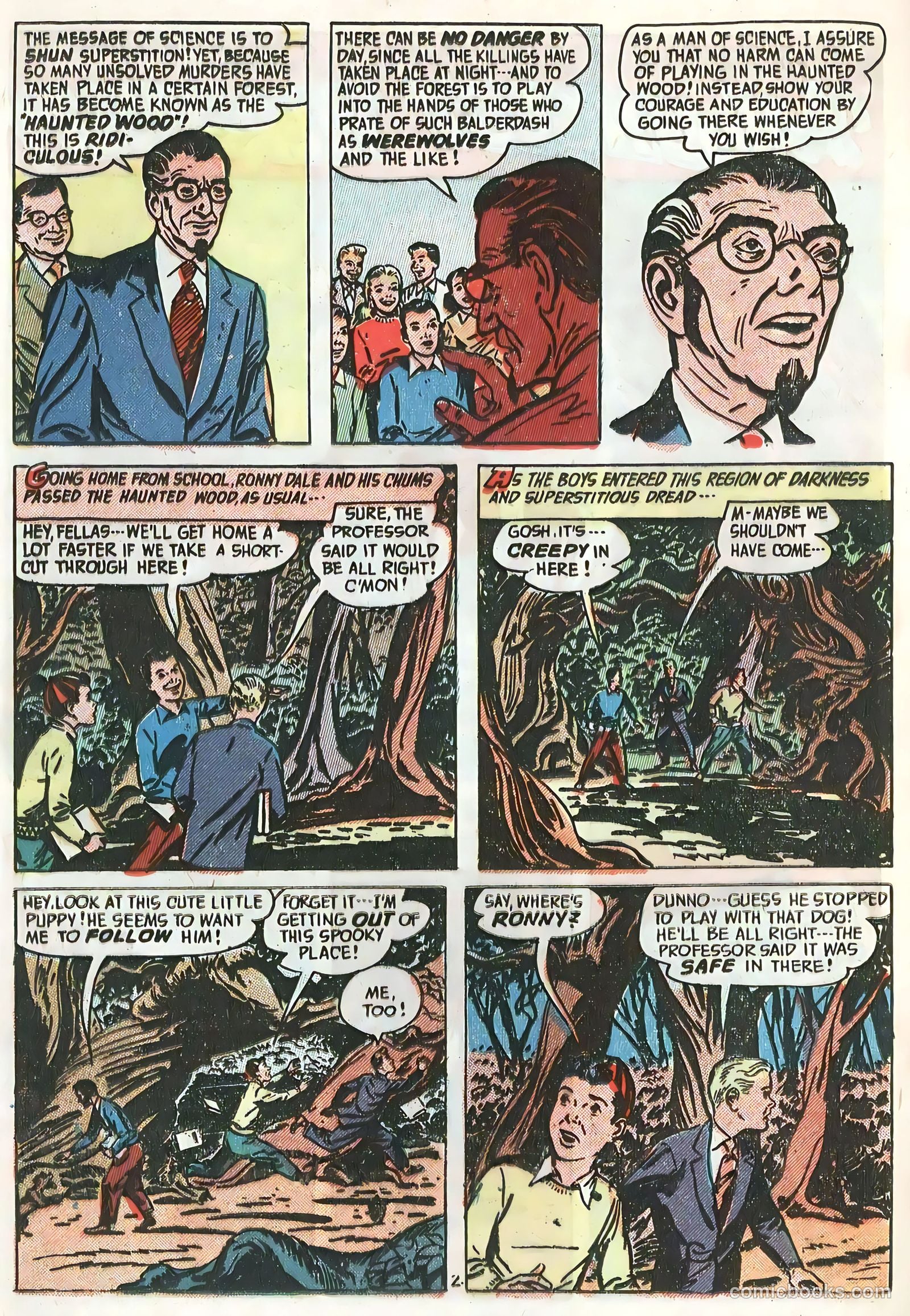 Adventures into the Unknown #45 (1953) — page 12 of 36