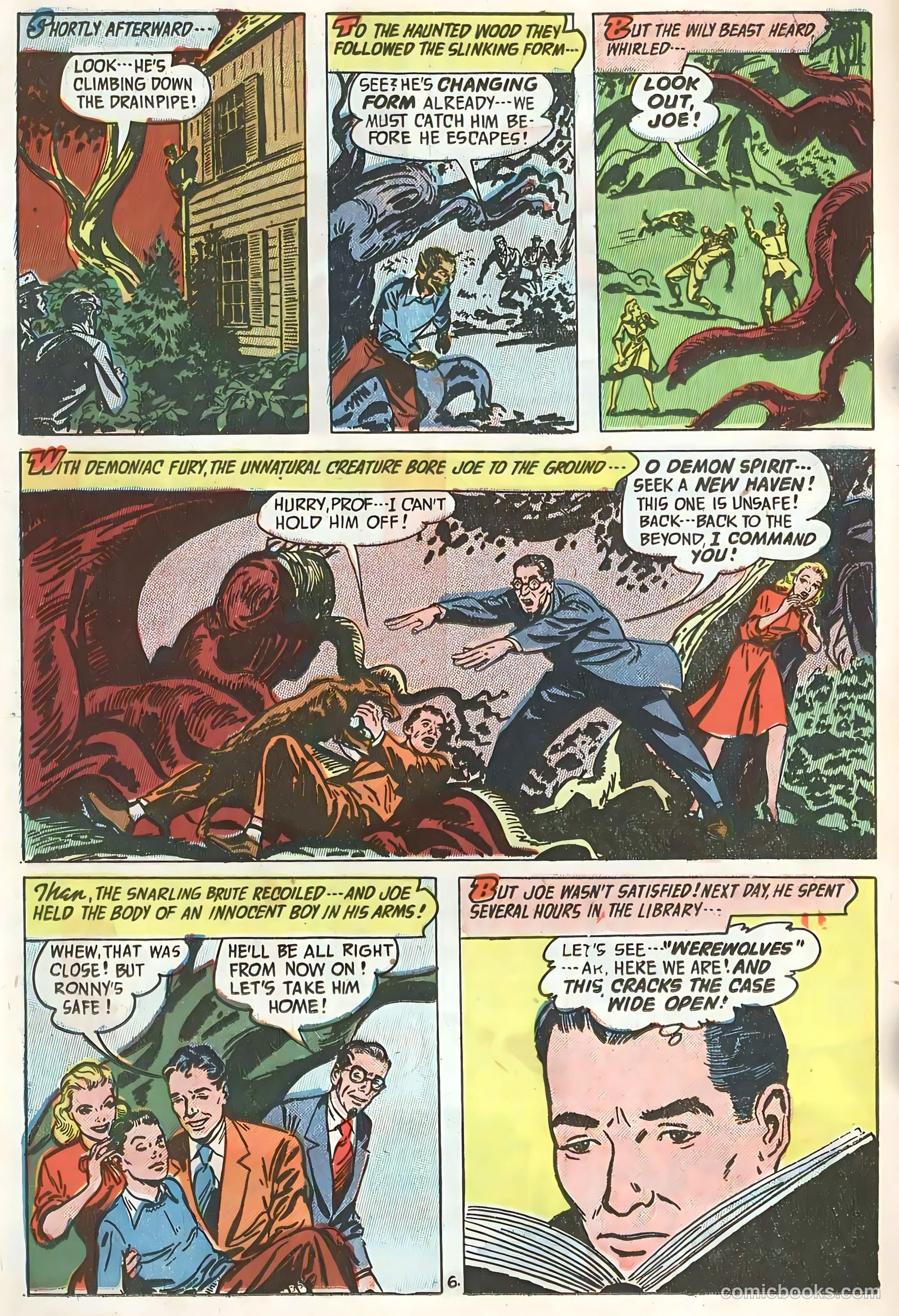 Adventures into the Unknown #45 (1953) — page 16 of 36