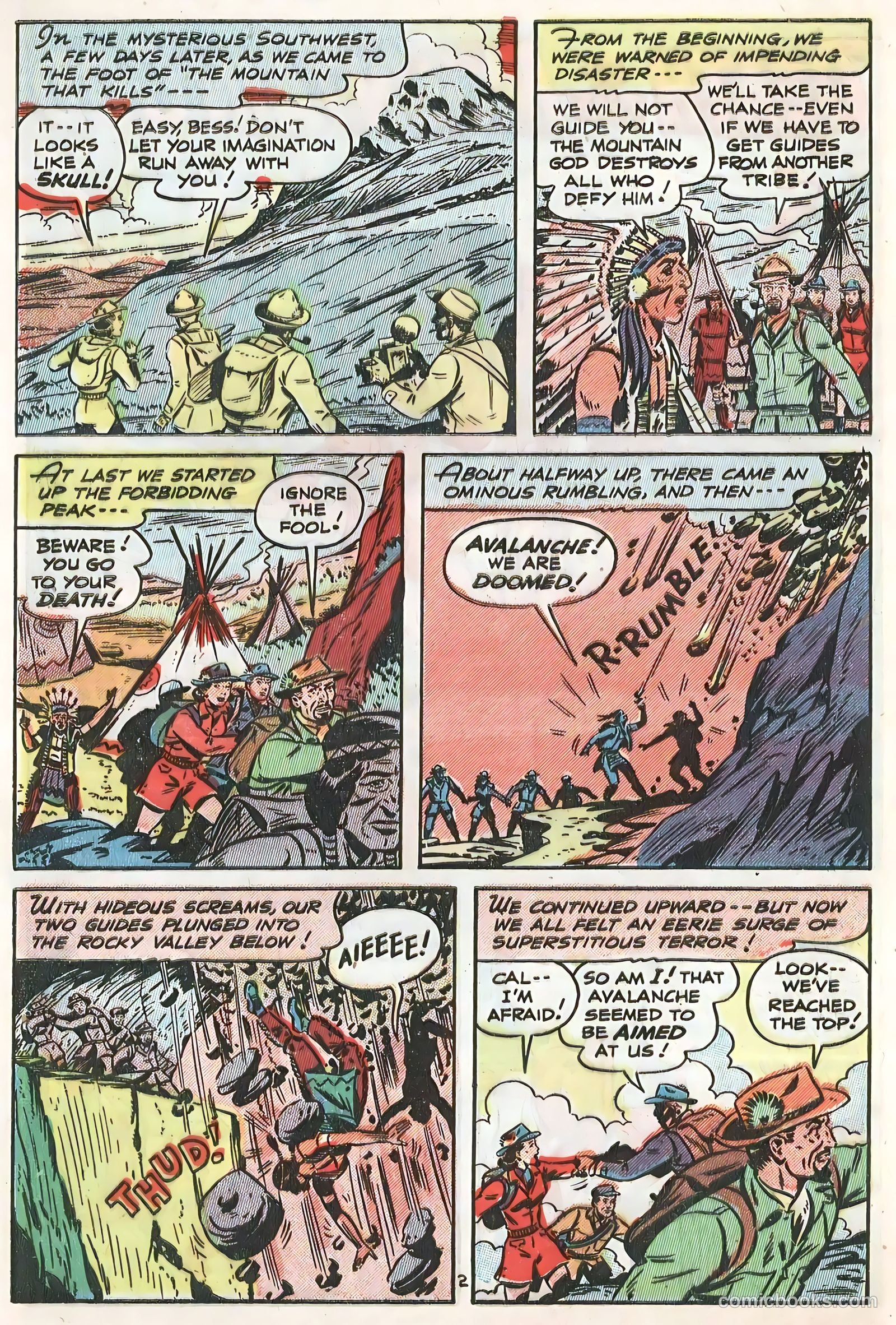 Adventures into the Unknown #45 (1953) — page 28 of 36