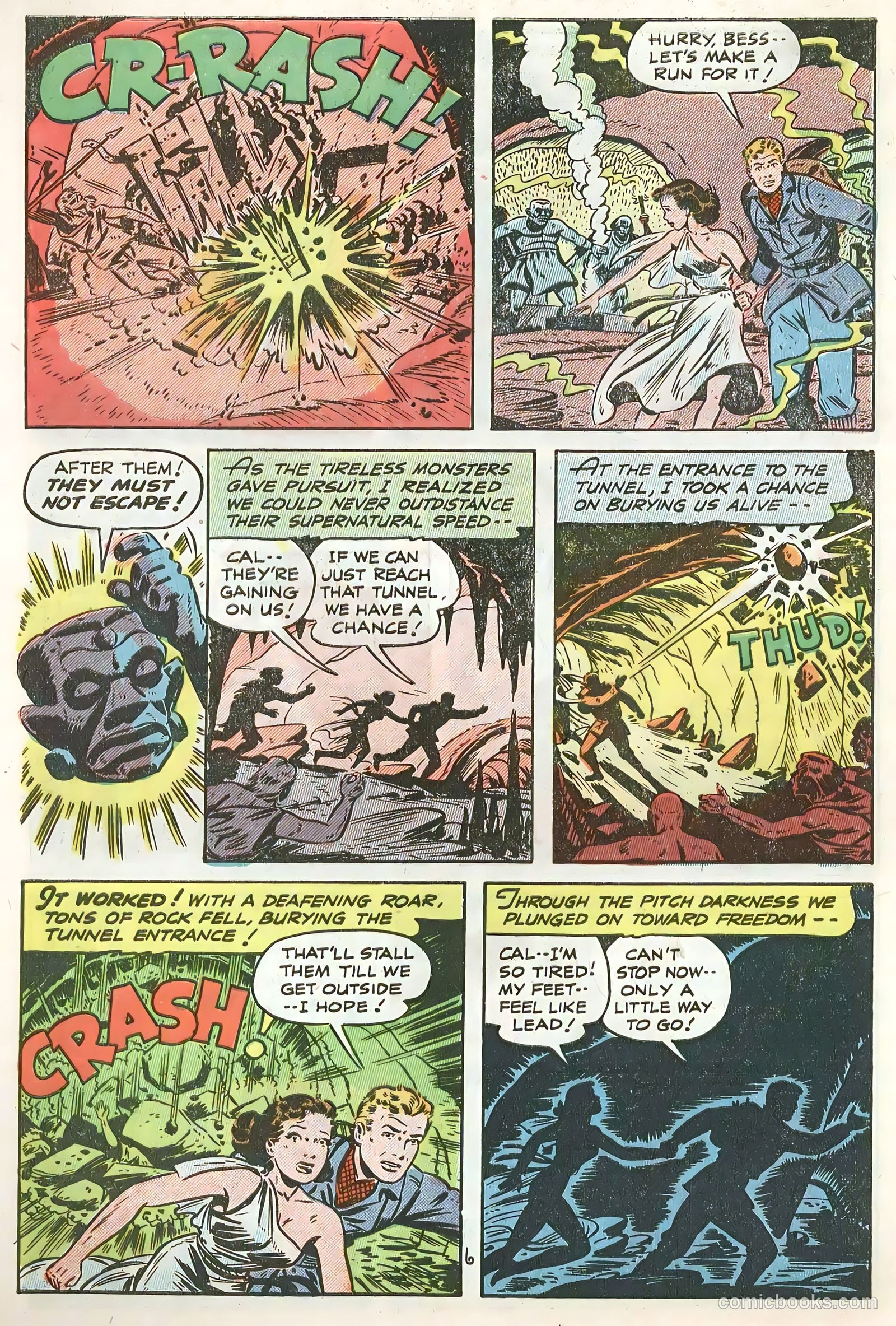 Adventures into the Unknown #45 (1953) — page 32 of 36