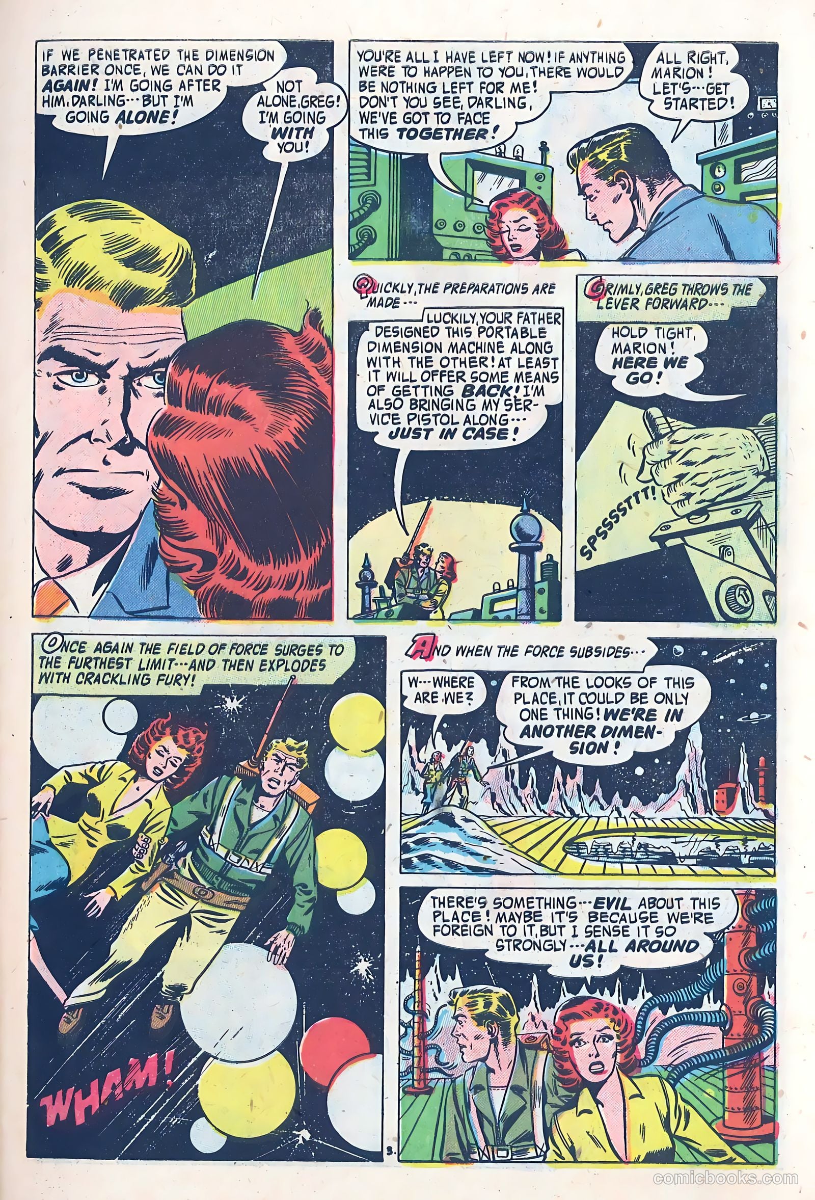 Adventures into the Unknown #46 (1953) — page 5 of 36