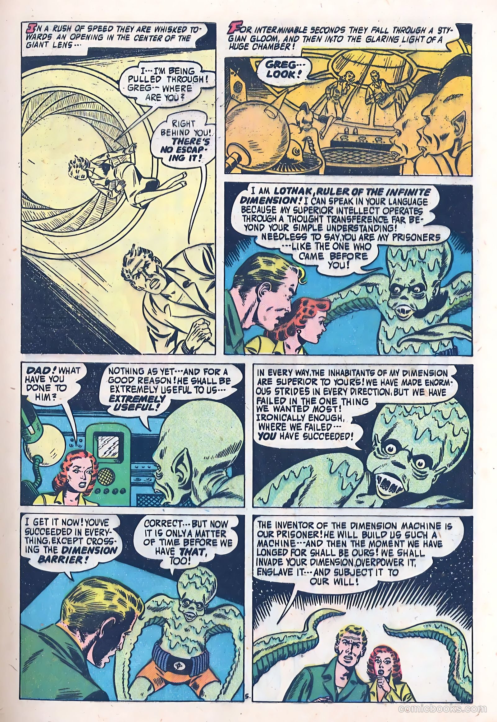 Adventures into the Unknown #46 (1953) — page 7 of 36