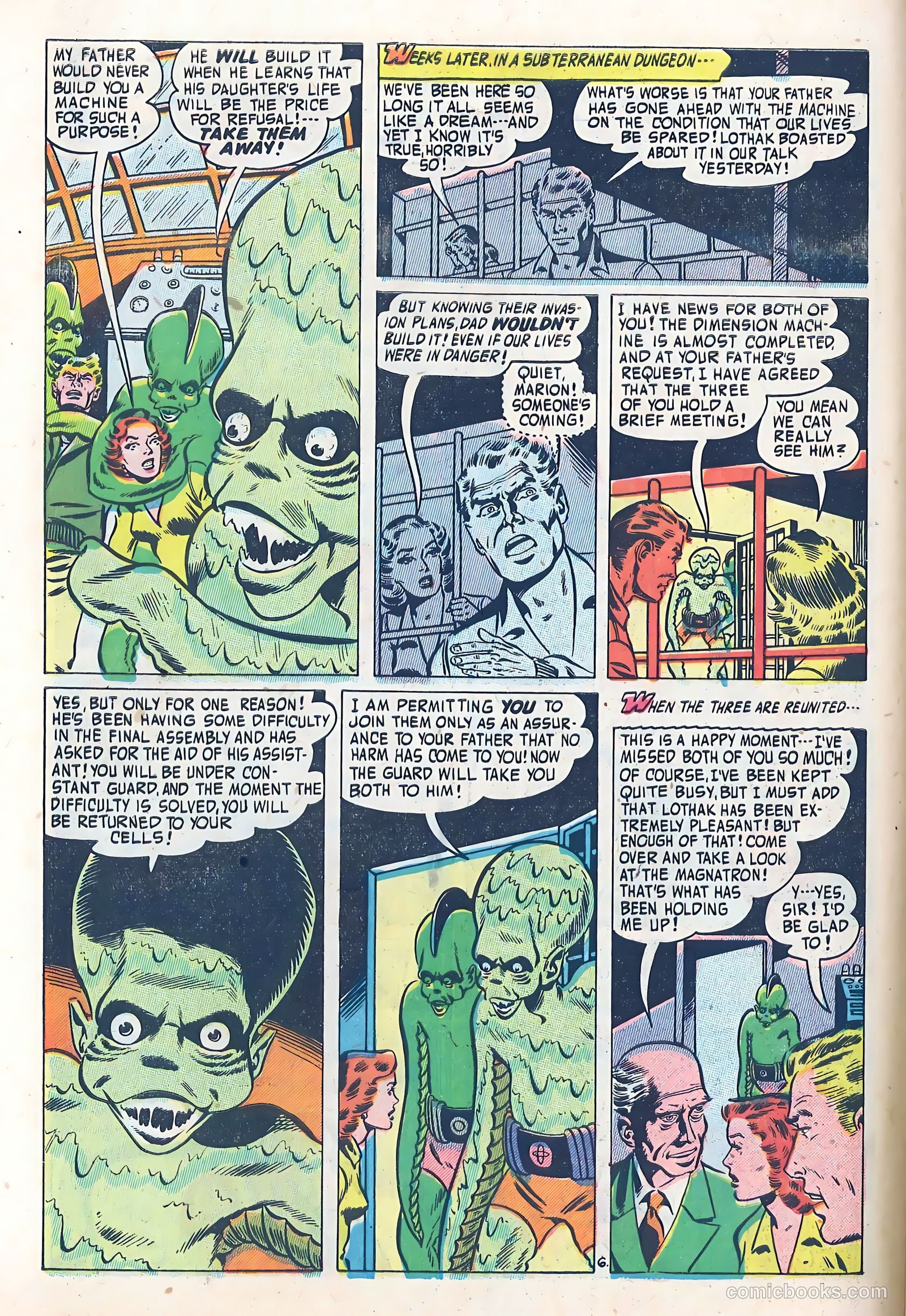 Adventures into the Unknown #46 (1953) — page 8 of 36