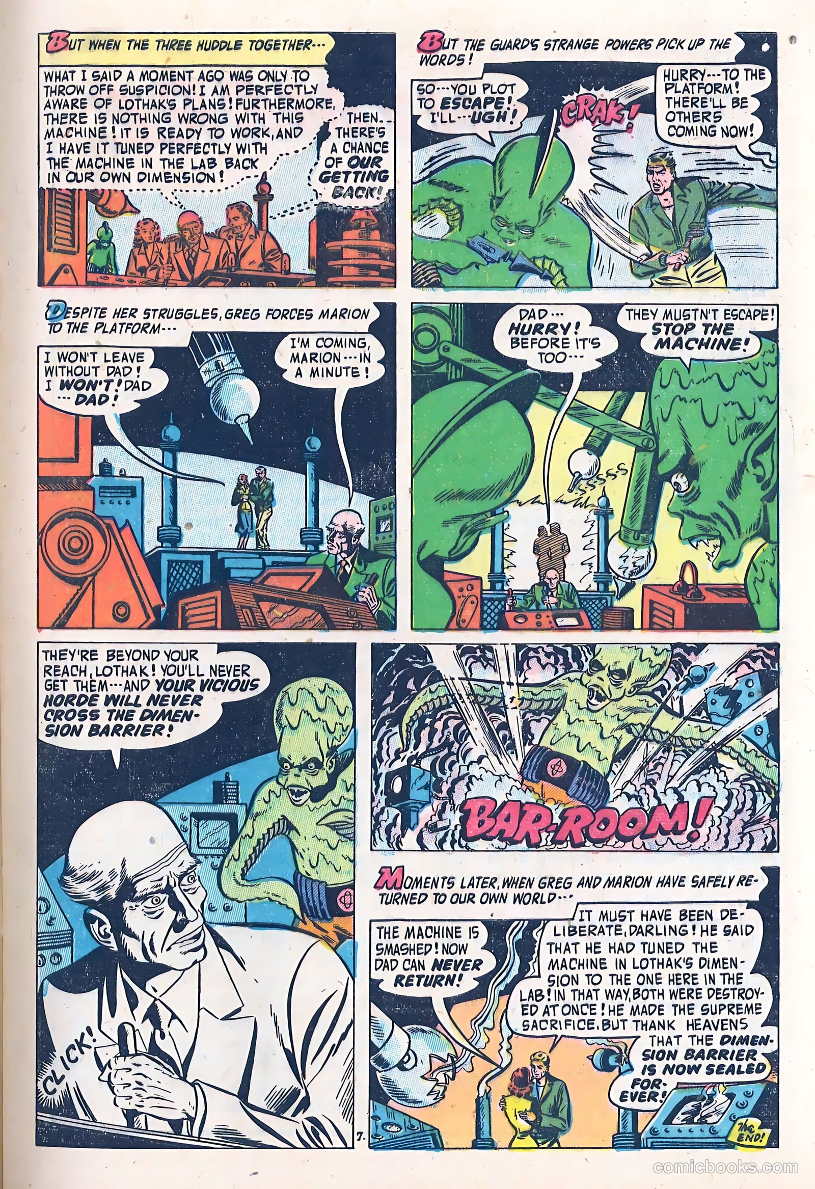 Adventures into the Unknown #46 (1953) — page 9 of 36