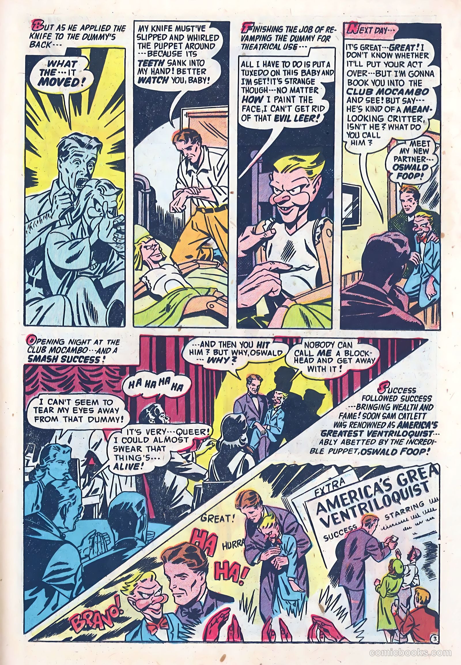Adventures into the Unknown #46 (1953) — page 21 of 36
