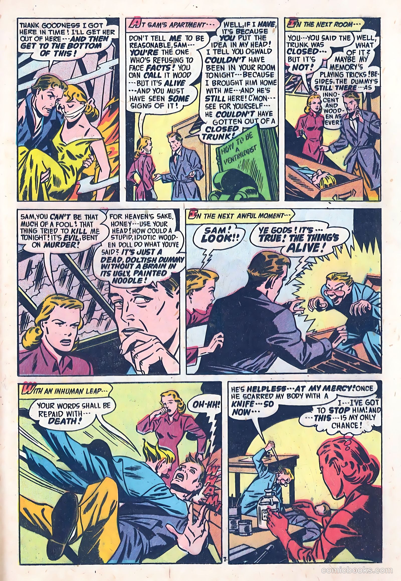Adventures into the Unknown #46 (1953) — page 25 of 36