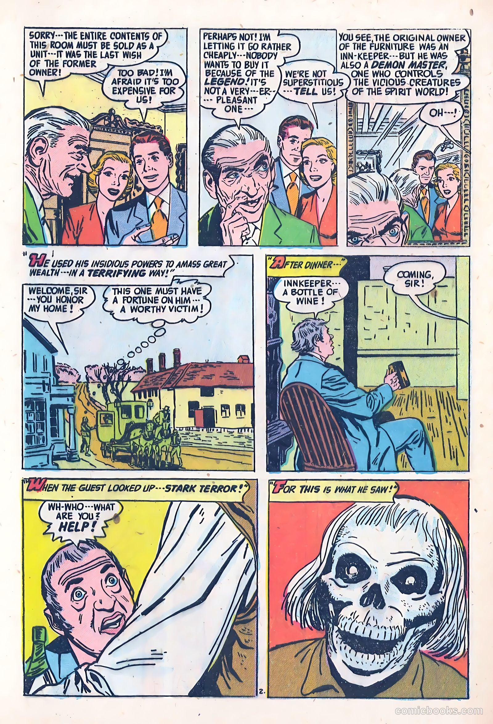 Adventures into the Unknown #46 (1953) — page 28 of 36