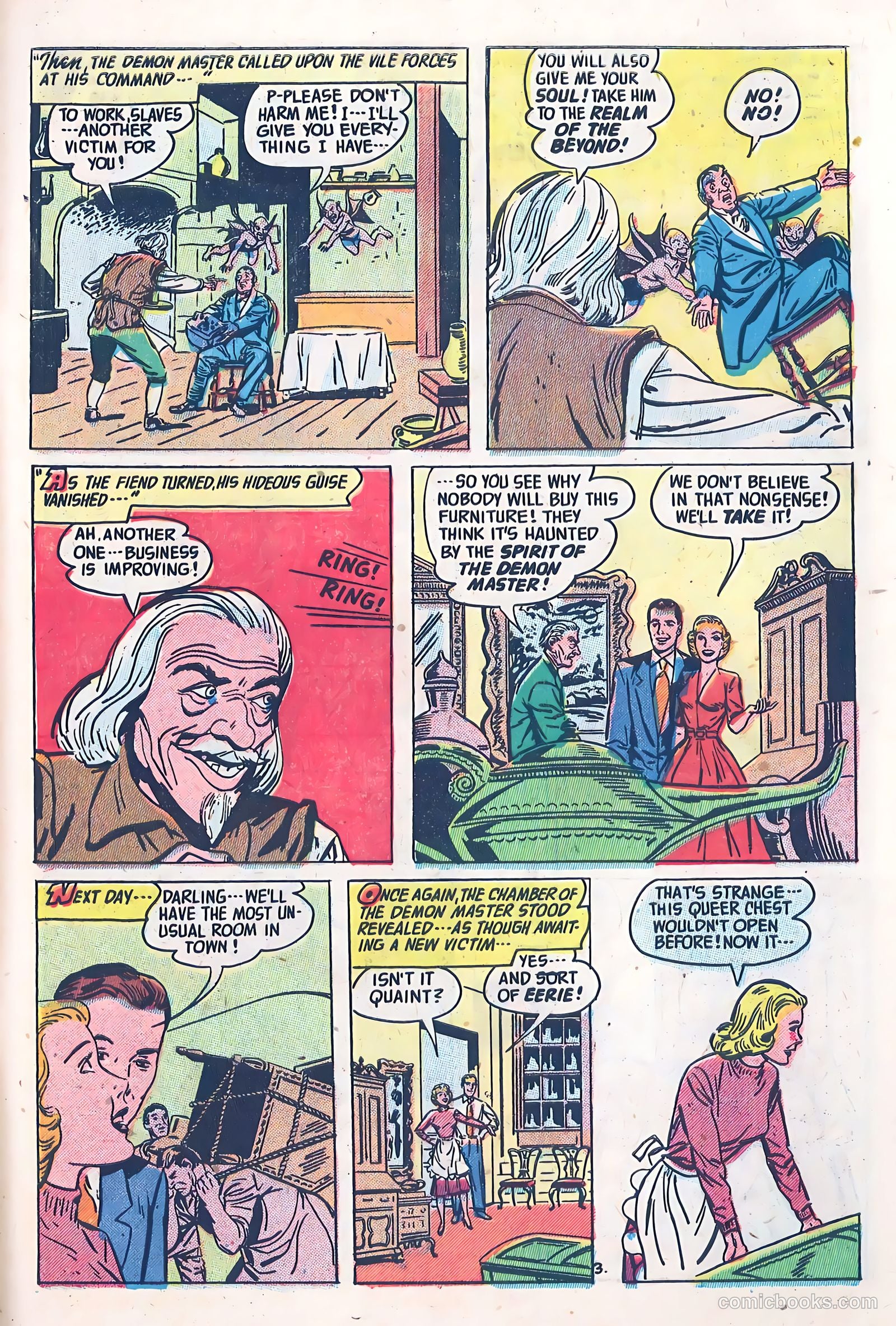 Adventures into the Unknown #46 (1953) — page 29 of 36