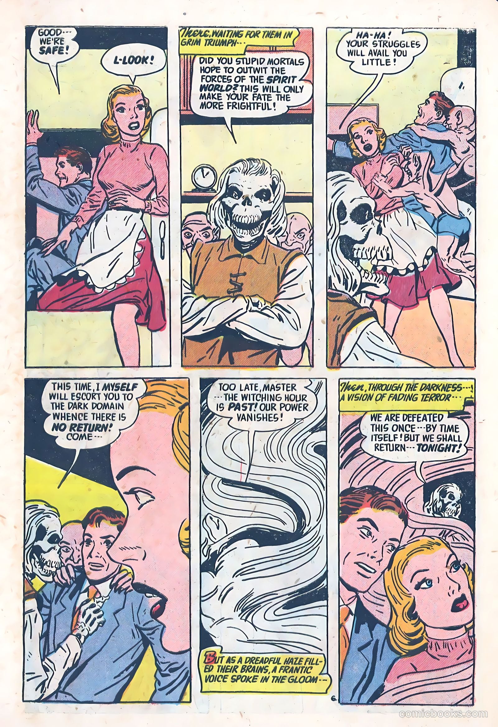 Adventures into the Unknown #46 (1953) — page 32 of 36