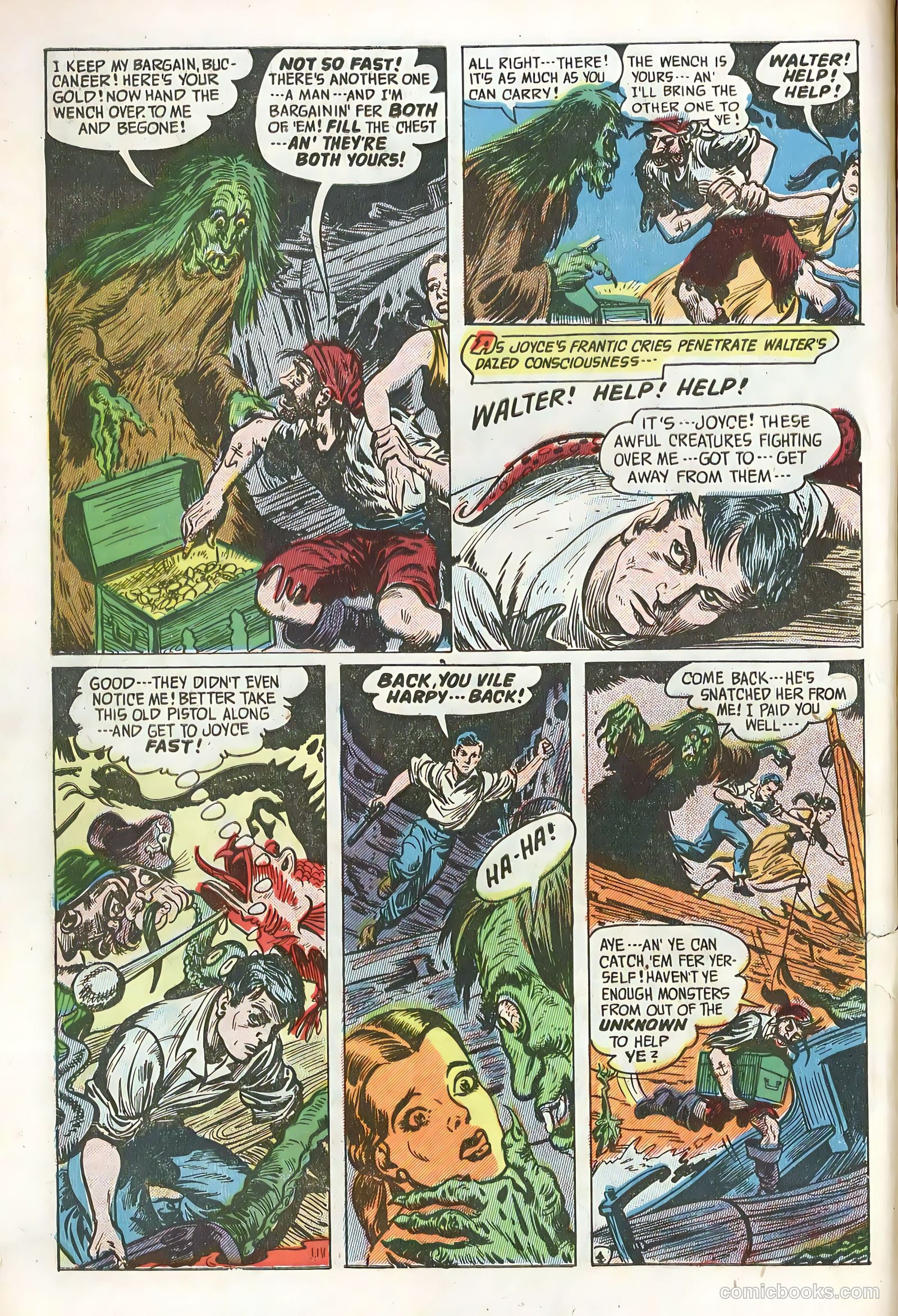 Adventures into the Unknown #47 (1953) — page 6 of 36