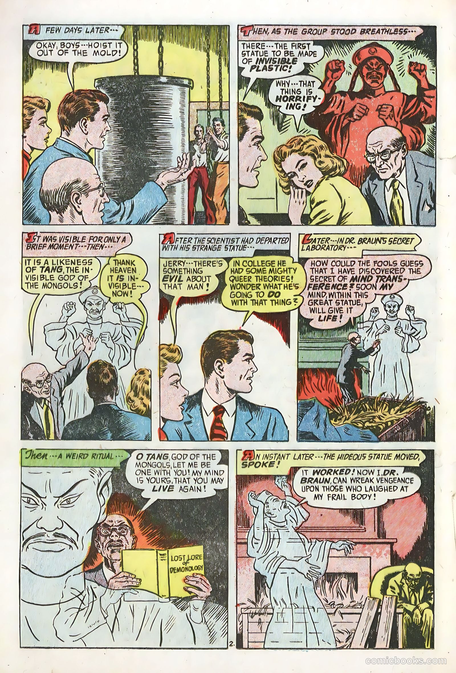 Adventures into the Unknown #47 (1953) — page 20 of 36