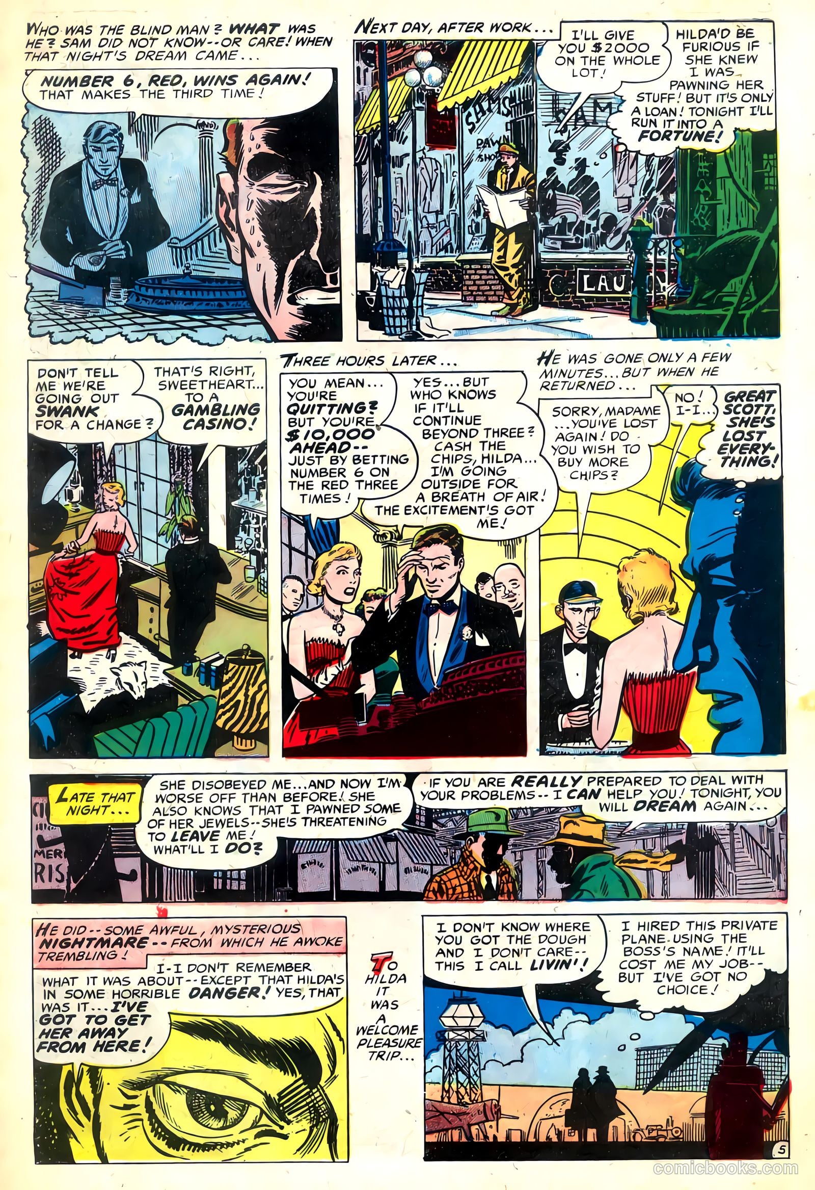 Adventures into the Unknown #48 (1953) — page 7 of 36