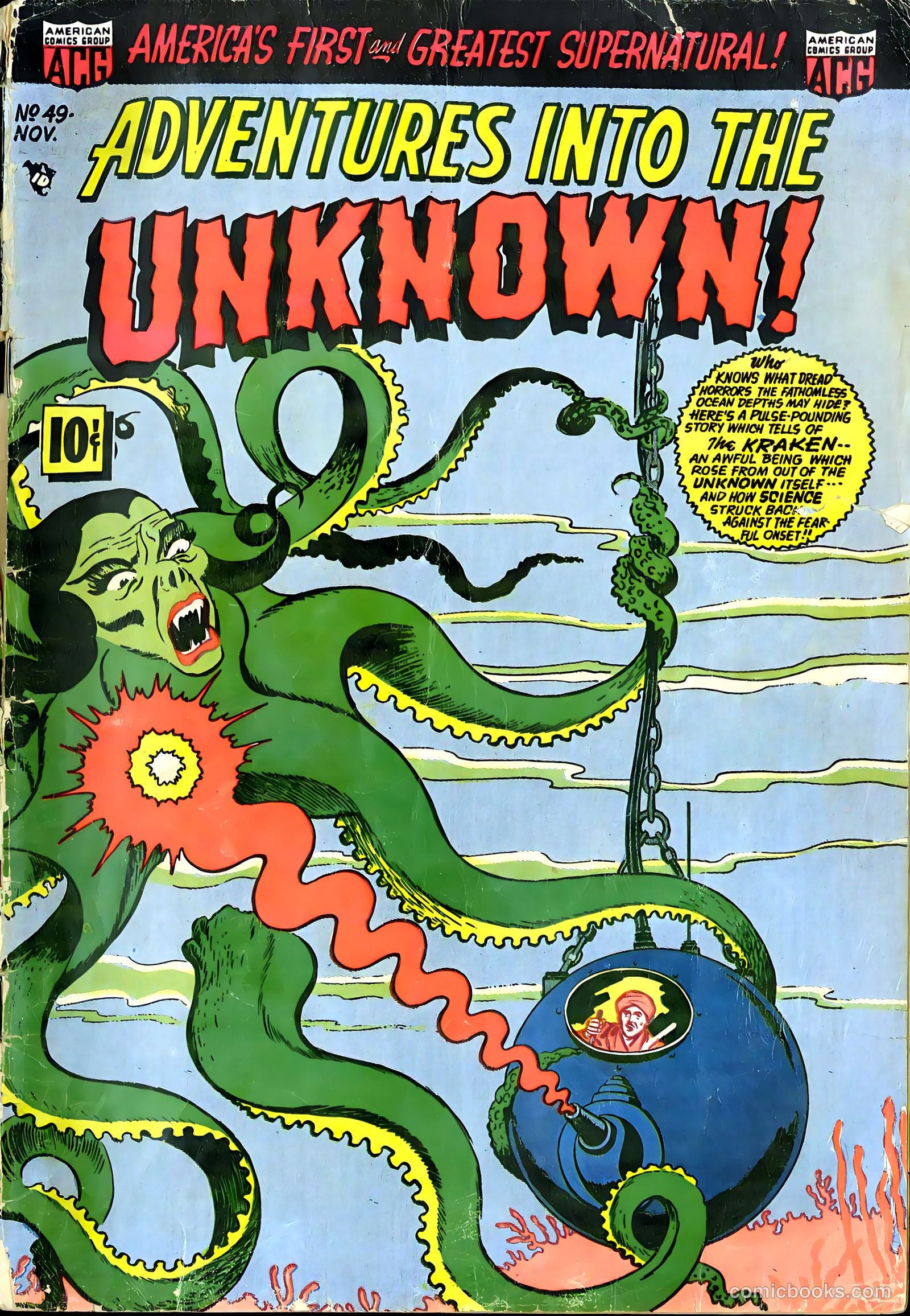 Adventures into the Unknown #49