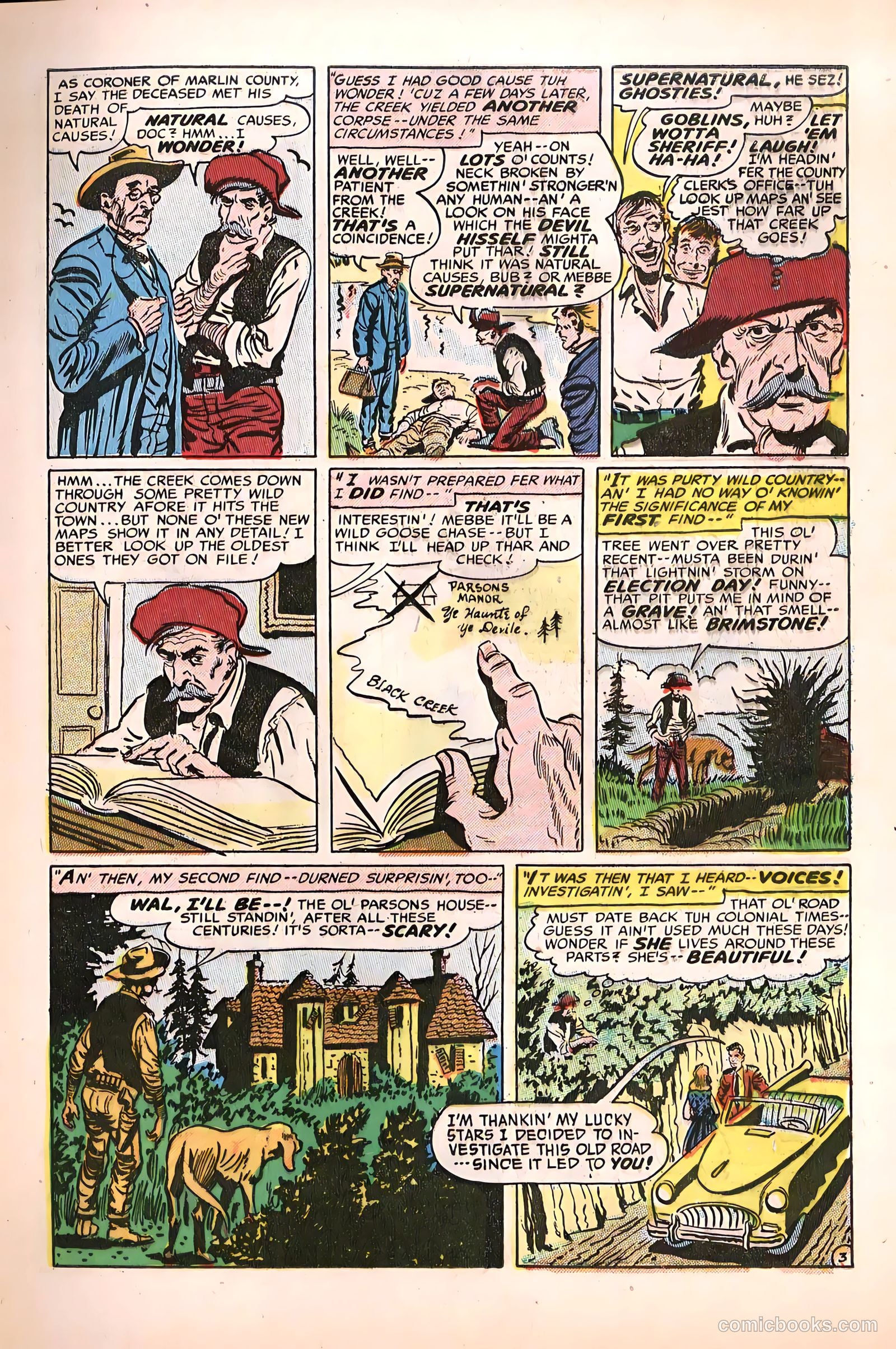 Adventures into the Unknown #49 (1953) — page 5 of 36