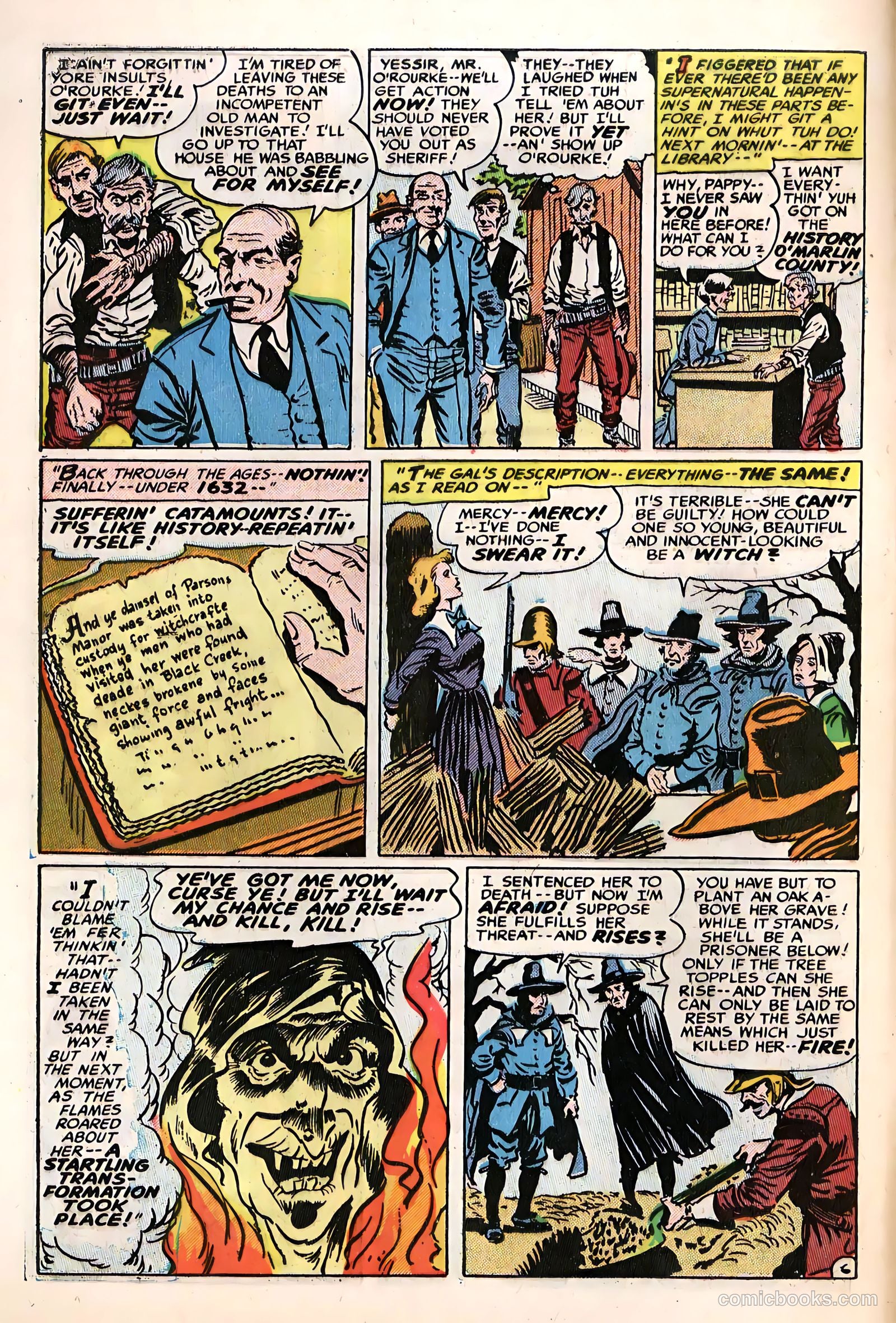 Adventures into the Unknown #49 (1953) — page 8 of 36
