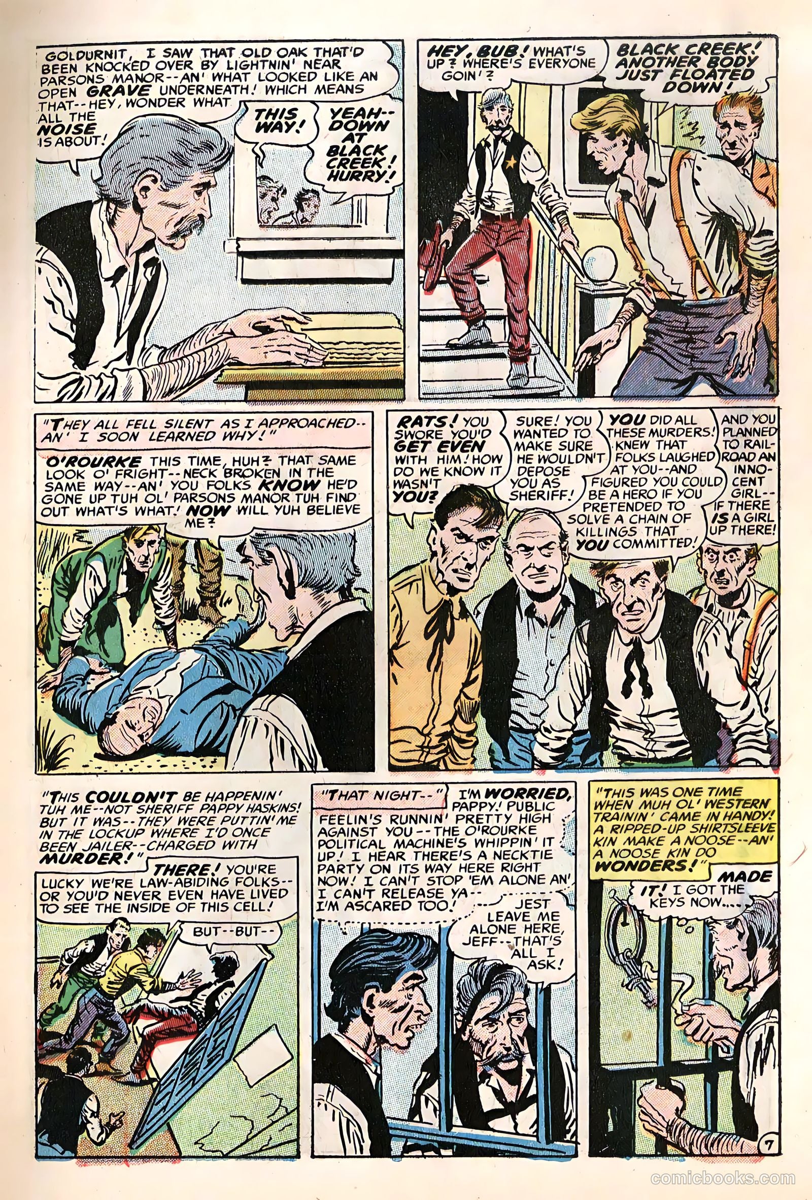 Adventures into the Unknown #49 (1953) — page 9 of 36