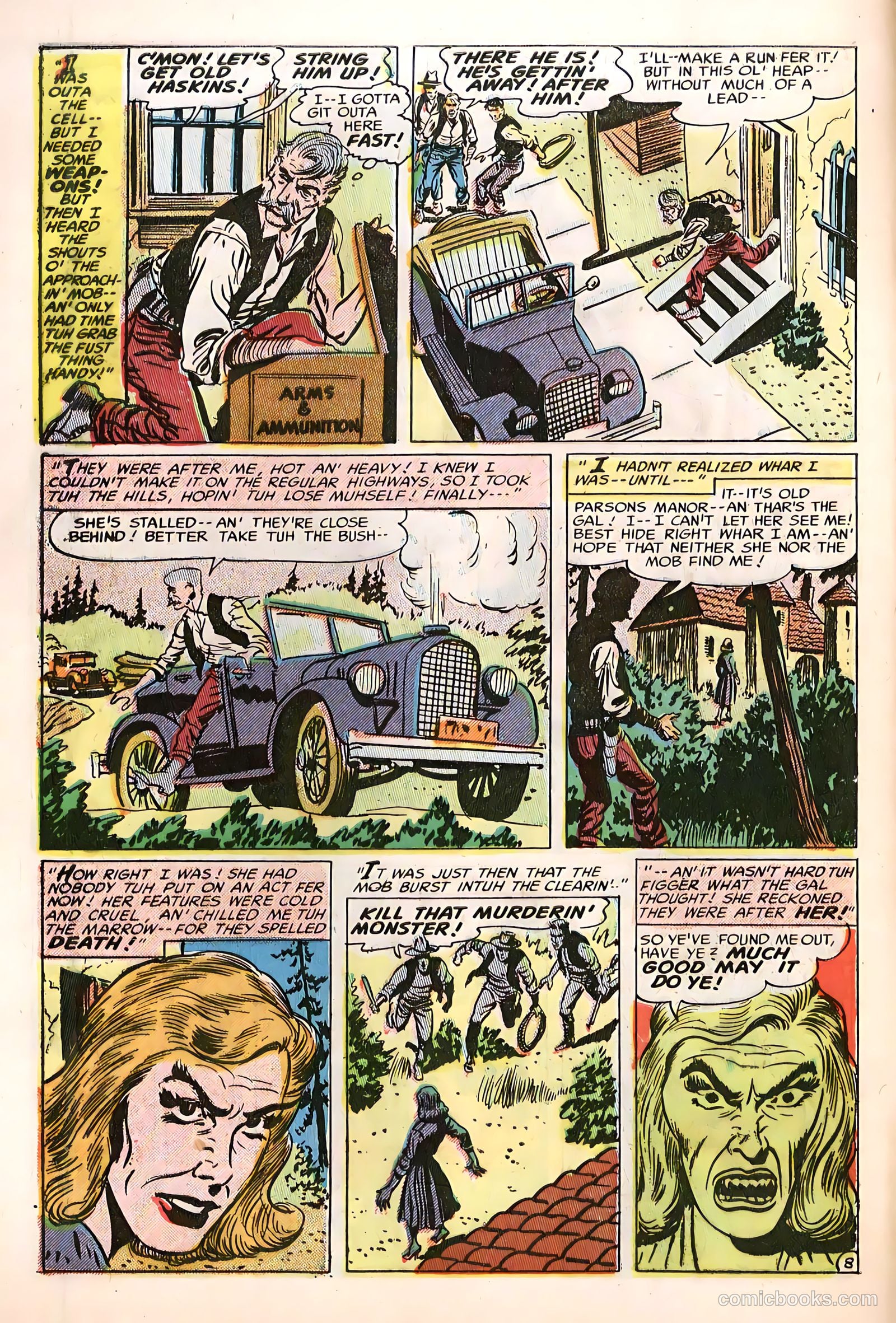 Adventures into the Unknown #49 (1953) — page 10 of 36