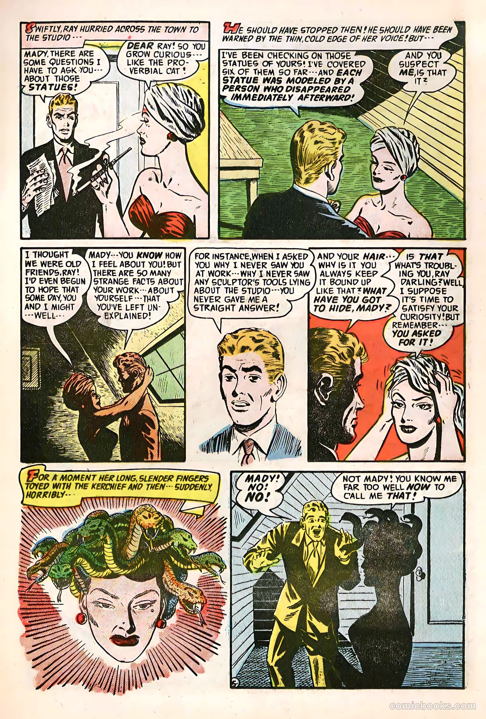 Adventures into the Unknown #49 (1953) — page 17 of 36