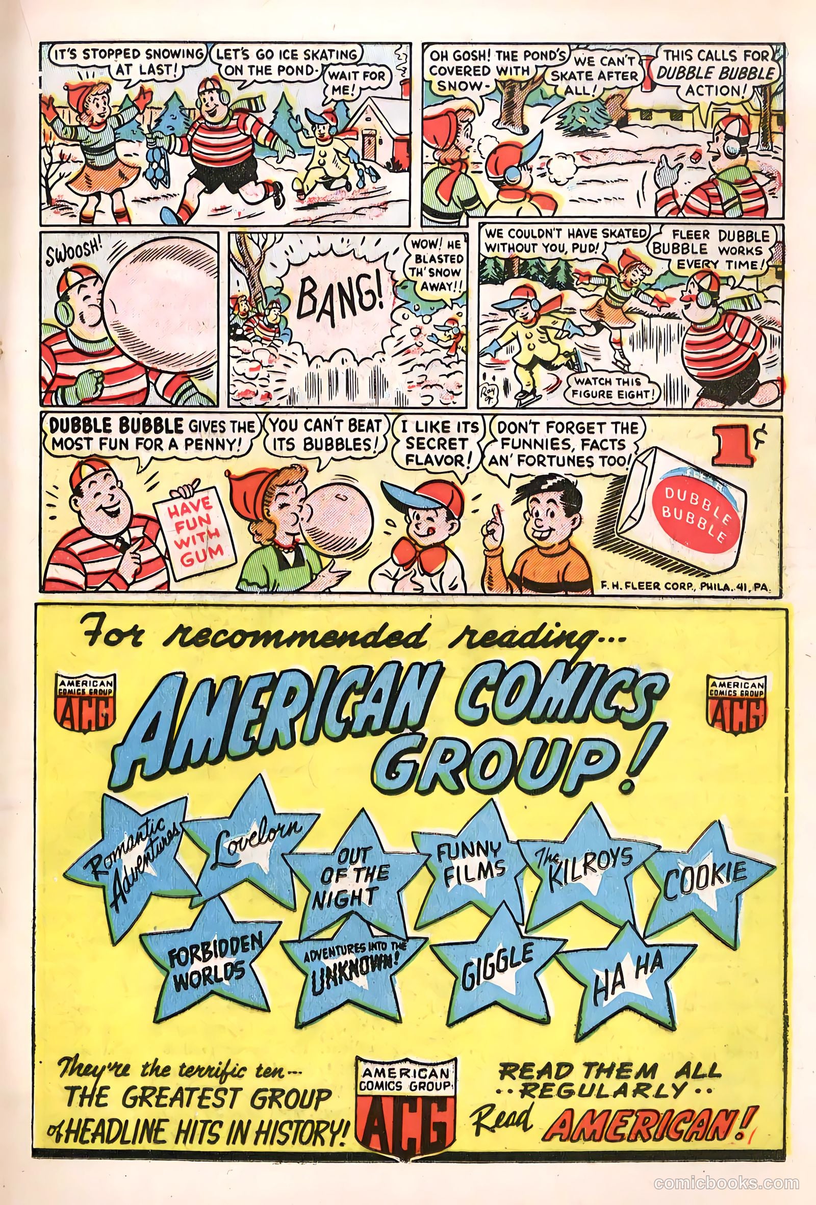 Adventures into the Unknown #49 (1953) — page 19 of 36