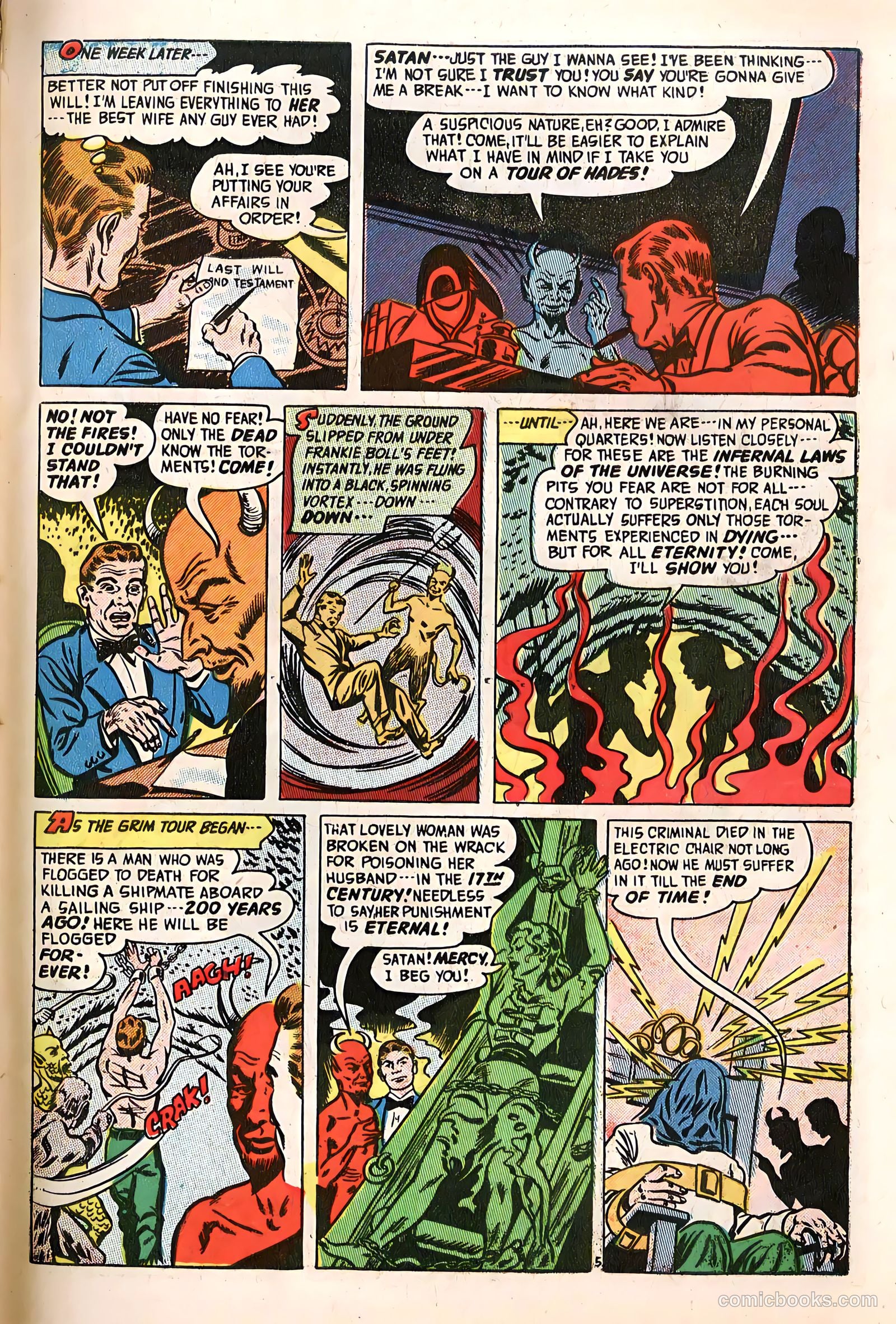Adventures into the Unknown #49 (1953) — page 31 of 36