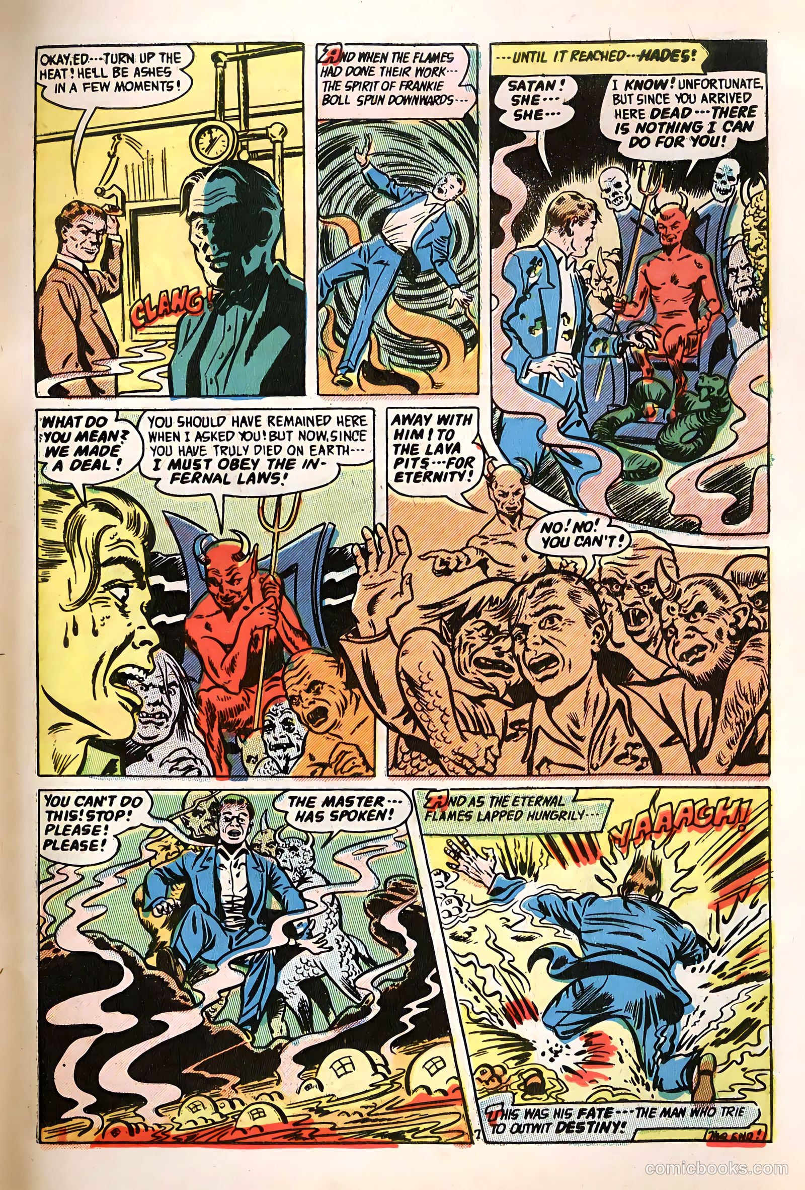 Adventures into the Unknown #49 (1953) — page 33 of 36
