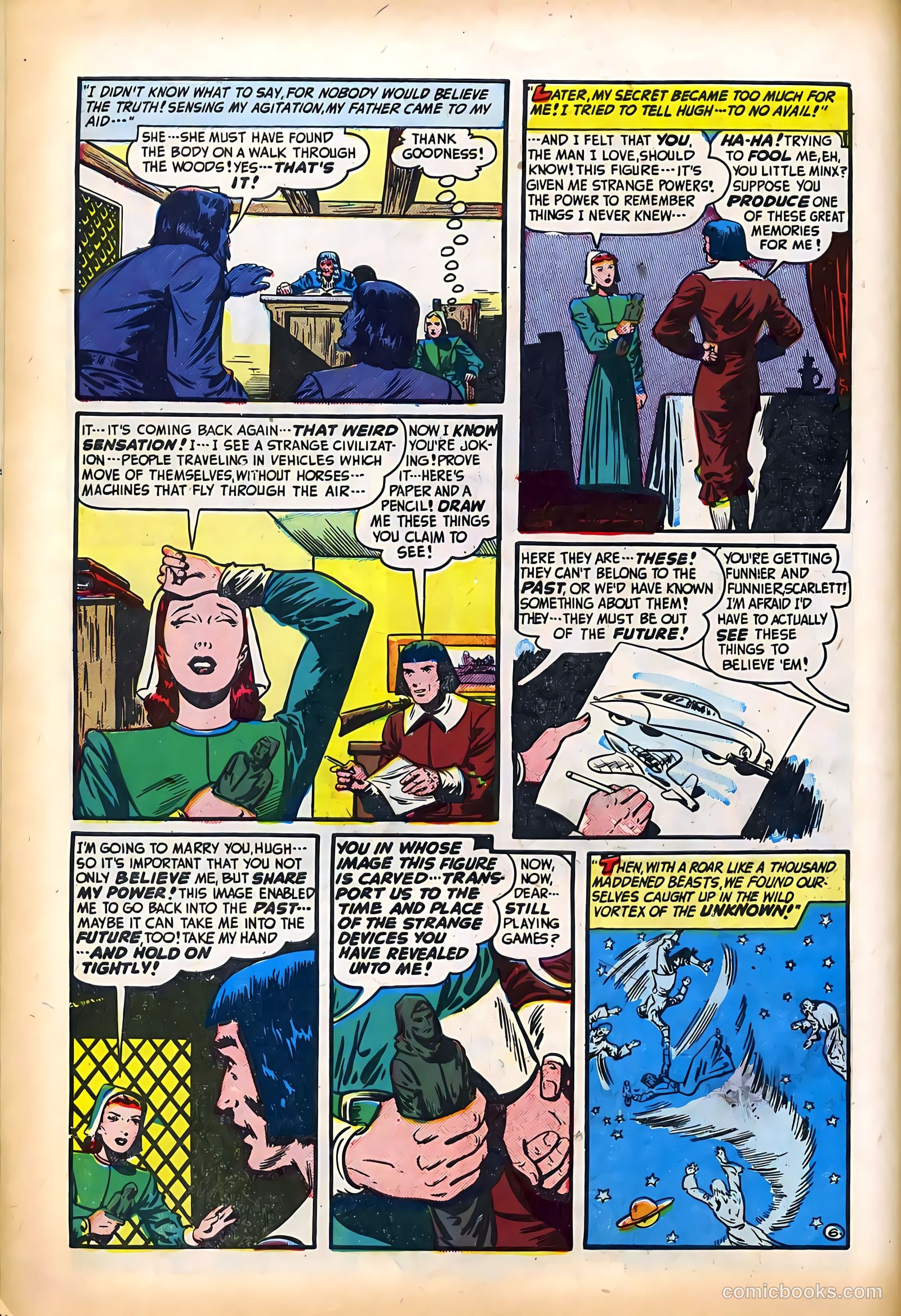 Adventures into the Unknown #5 (1949) — page 8 of 52