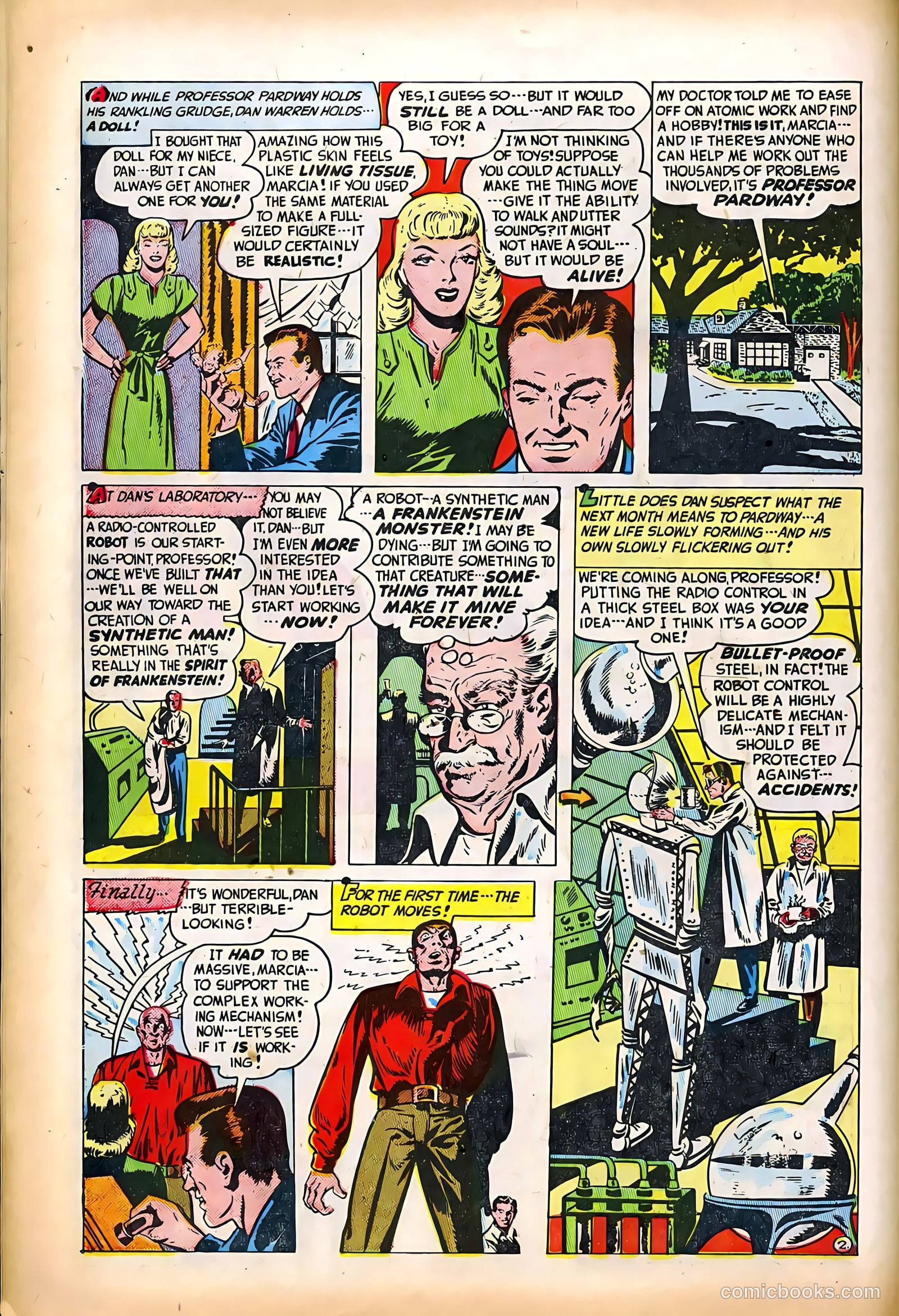 Adventures into the Unknown #5 (1949) — page 12 of 52