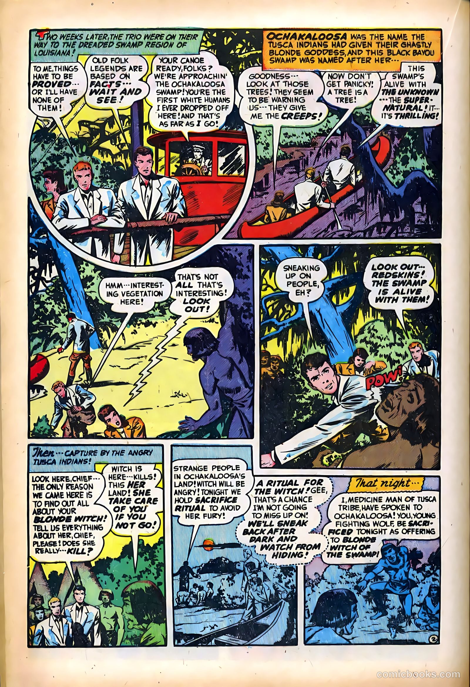 Adventures into the Unknown #5 (1949) — page 22 of 52