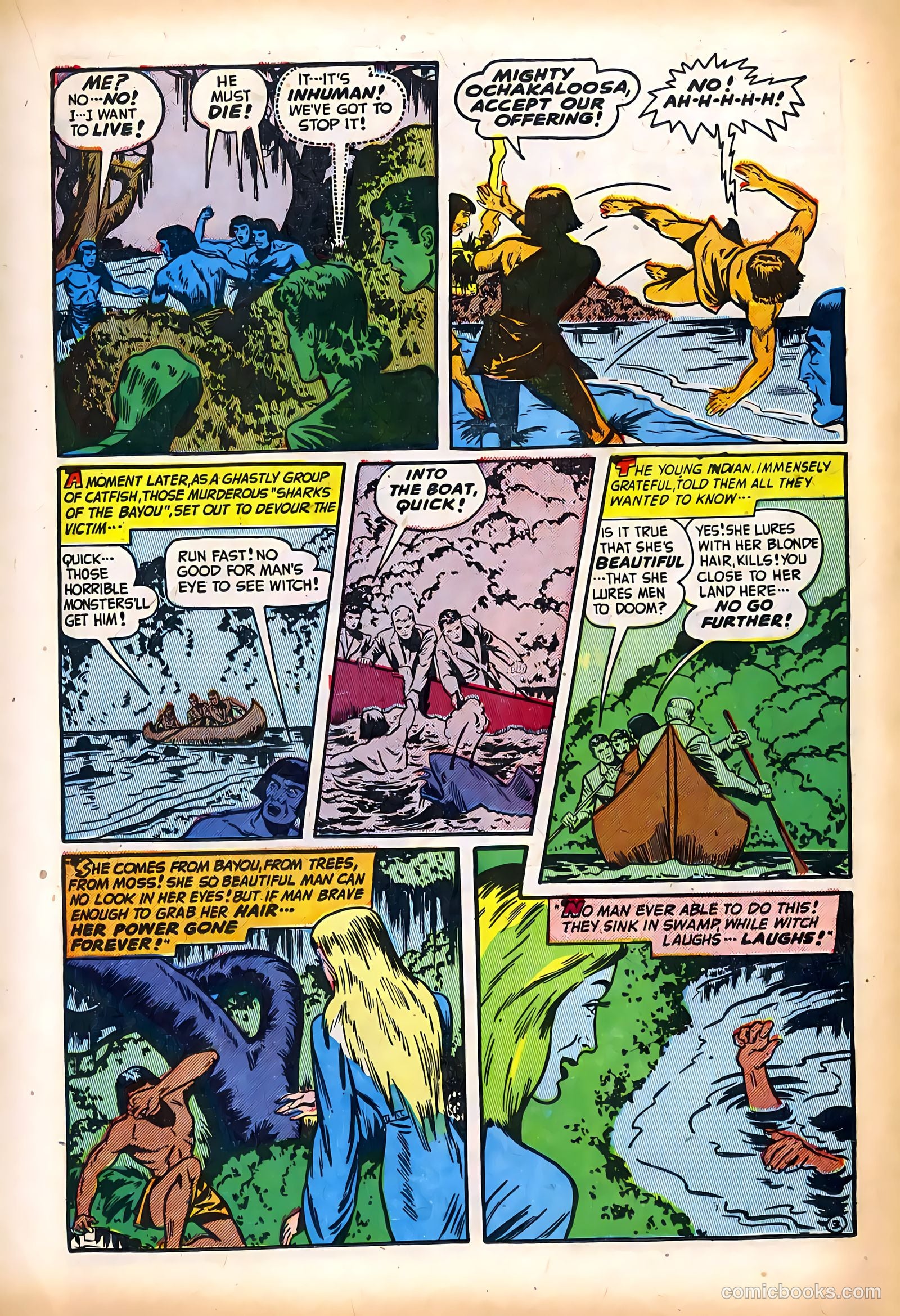 Adventures into the Unknown #5 (1949) — page 23 of 52
