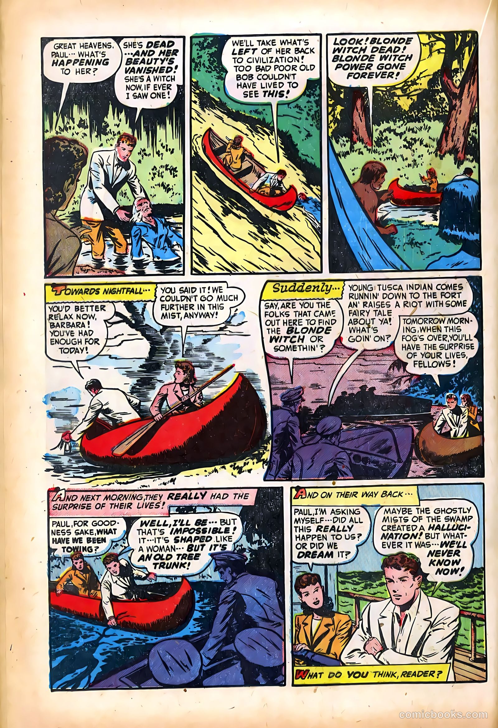 Adventures into the Unknown #5 (1949) — page 28 of 52