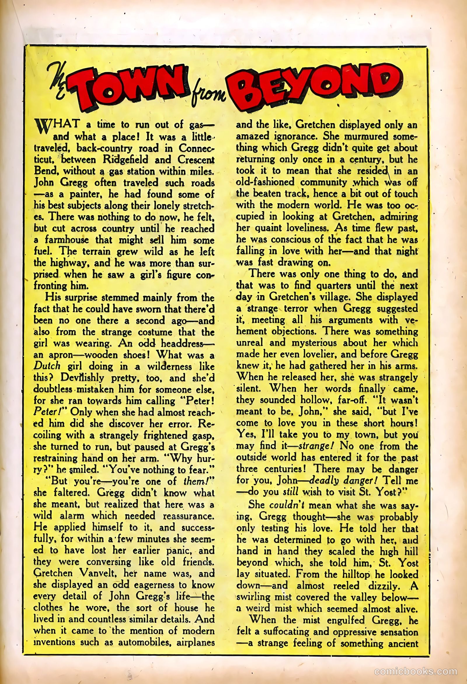 Adventures into the Unknown #5 (1949) — page 29 of 52