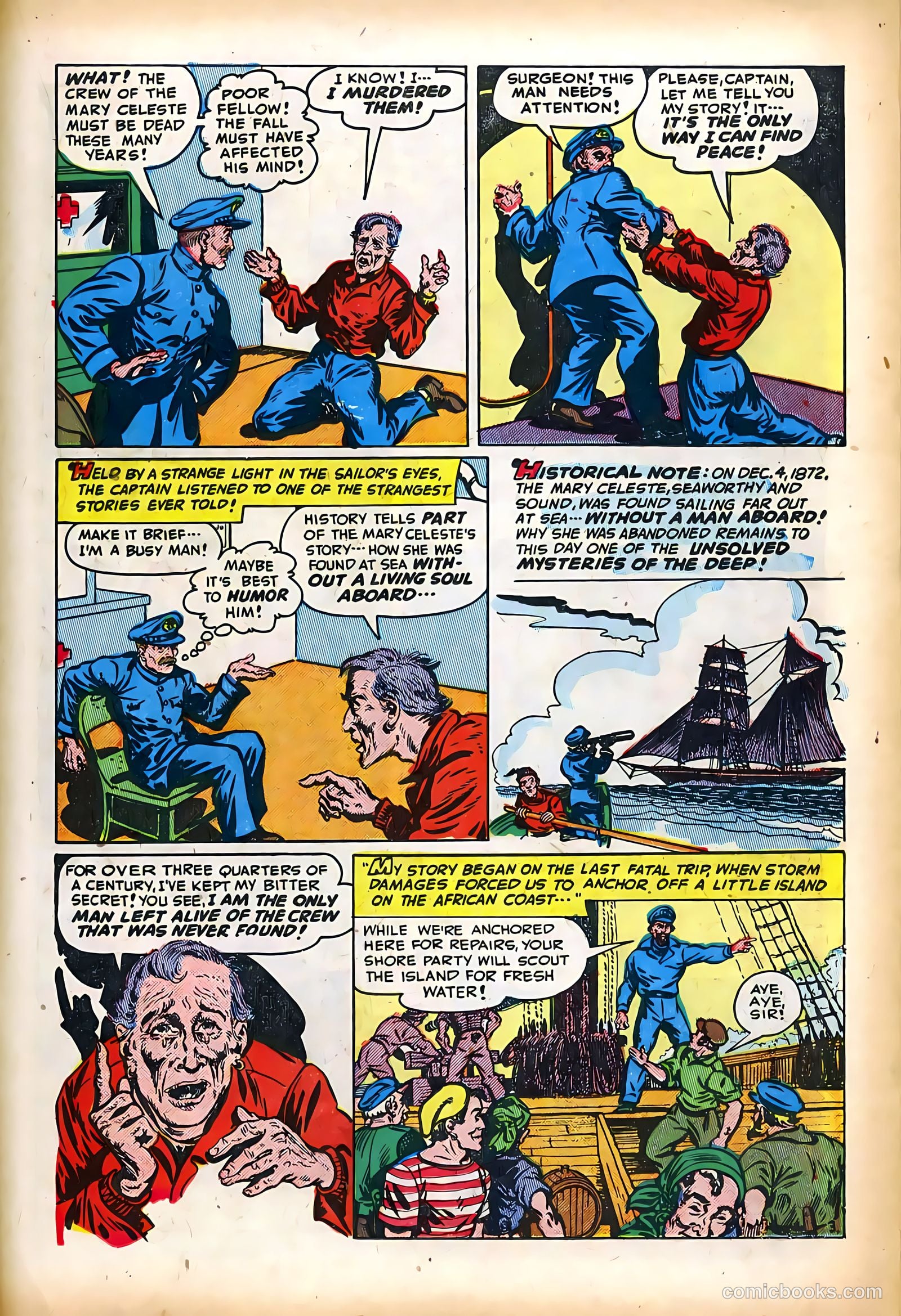 Adventures into the Unknown #5 (1949) — page 33 of 52