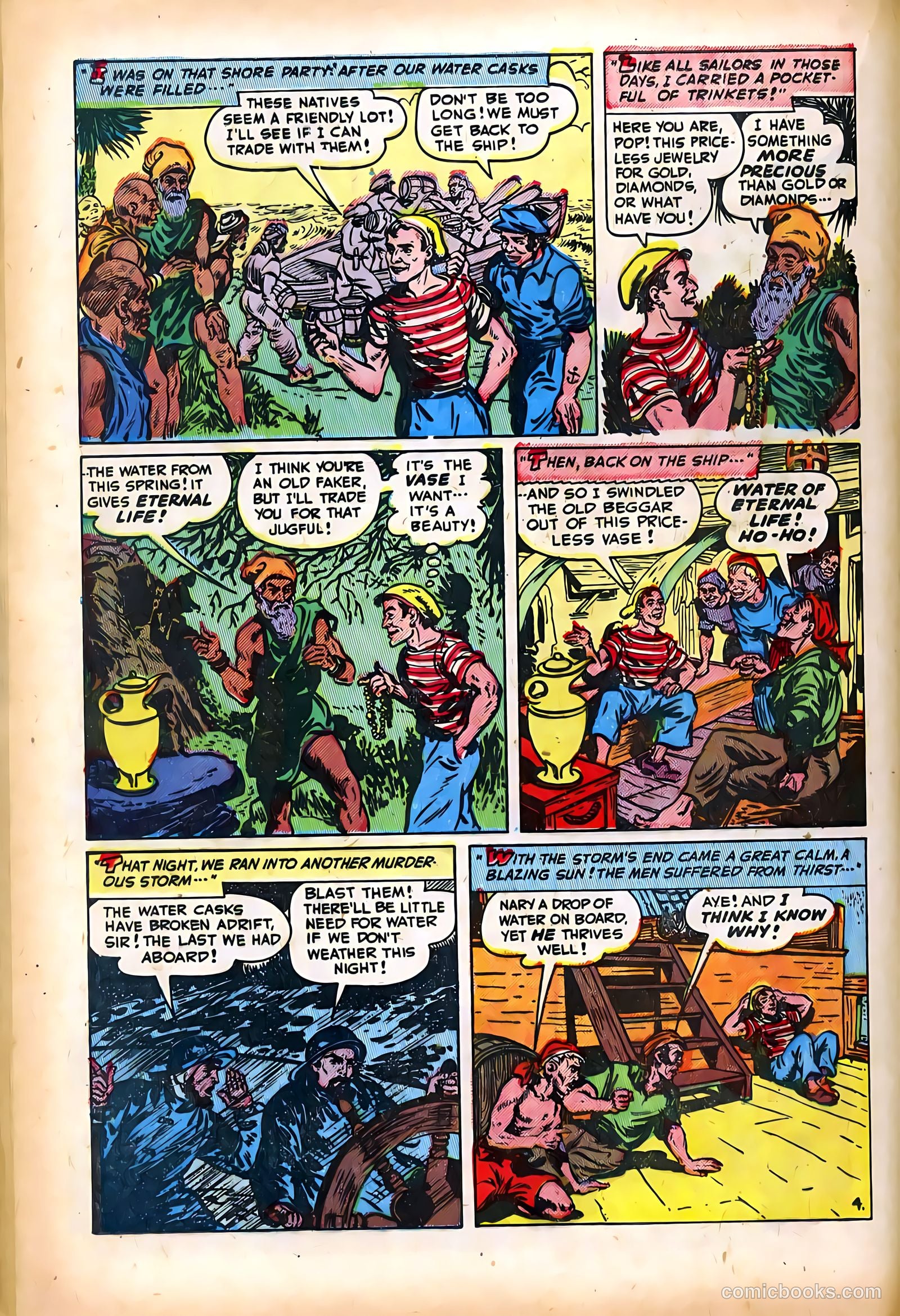 Adventures into the Unknown #5 (1949) — page 34 of 52