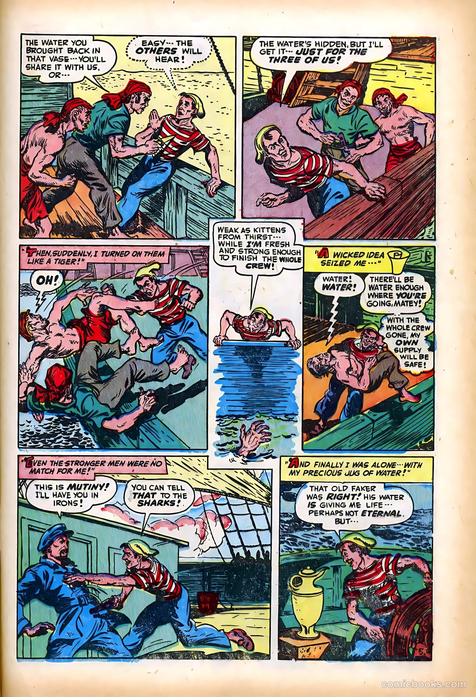 Adventures into the Unknown #5 (1949) — page 35 of 52
