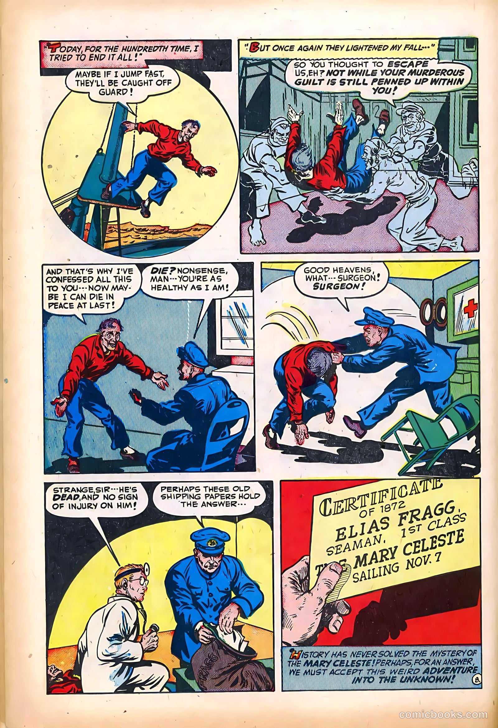 Adventures into the Unknown #5 (1949) — page 38 of 52