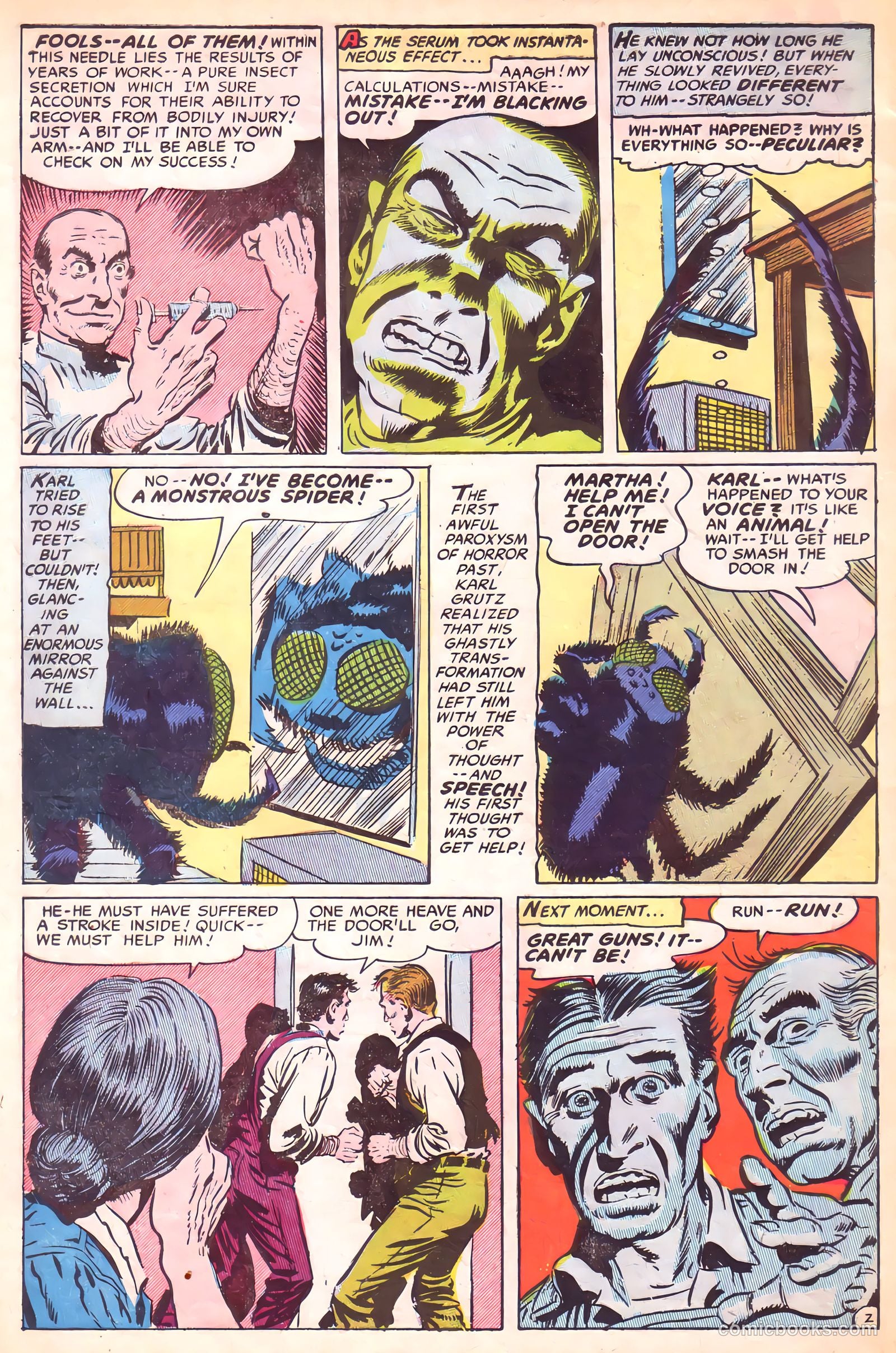 Adventures into the Unknown #50 (1953) — page 4 of 36