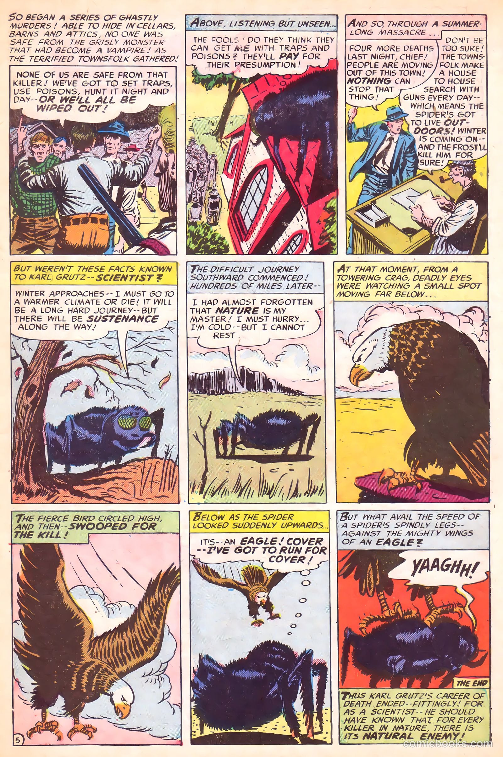 Adventures into the Unknown #50 (1953) — page 7 of 36