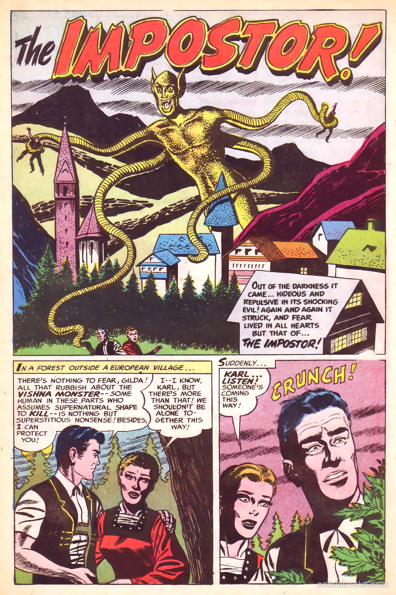 Adventures into the Unknown #50 (1953) — page 23 of 36
