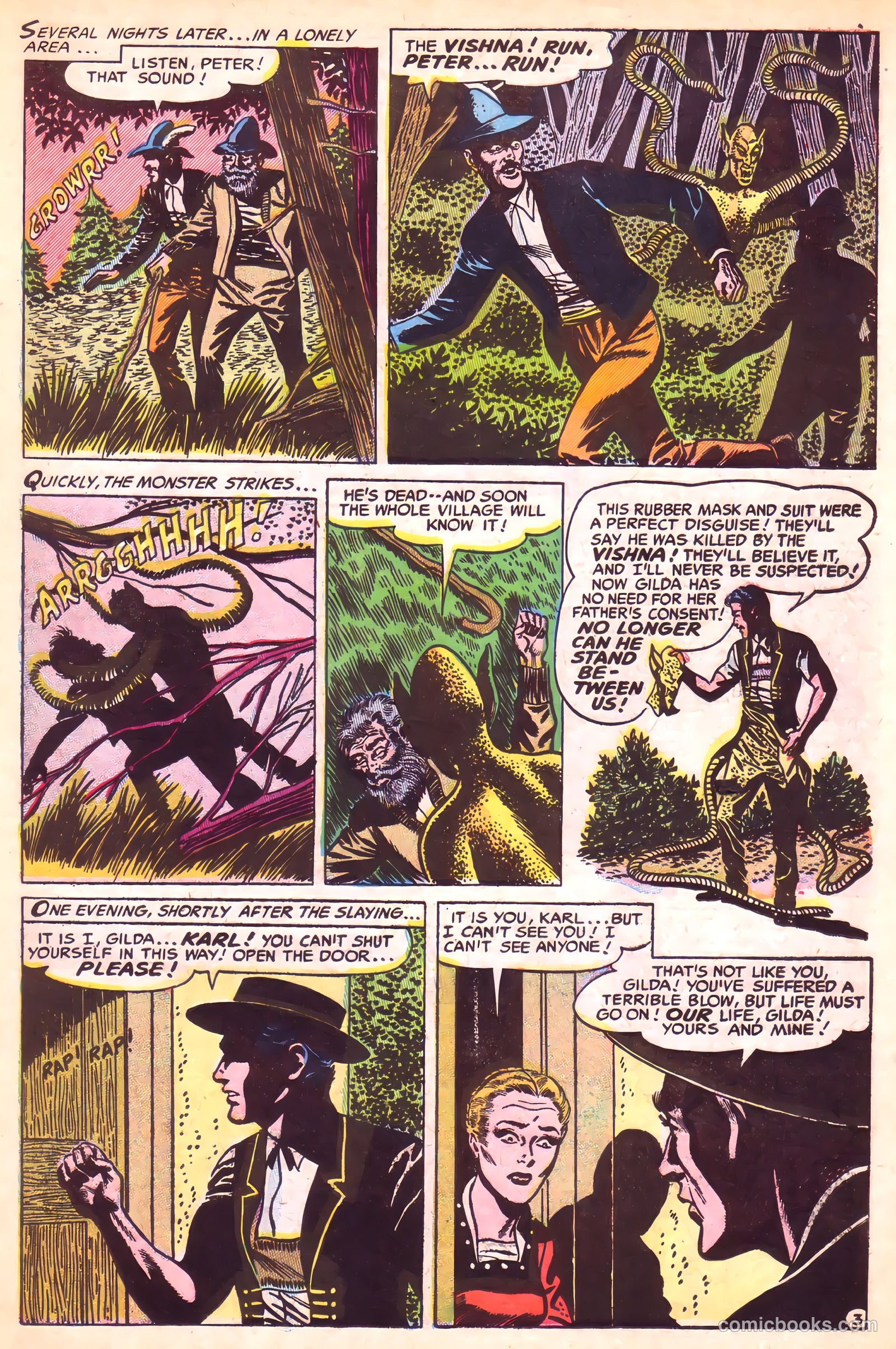 Adventures into the Unknown #50 (1953) — page 25 of 36