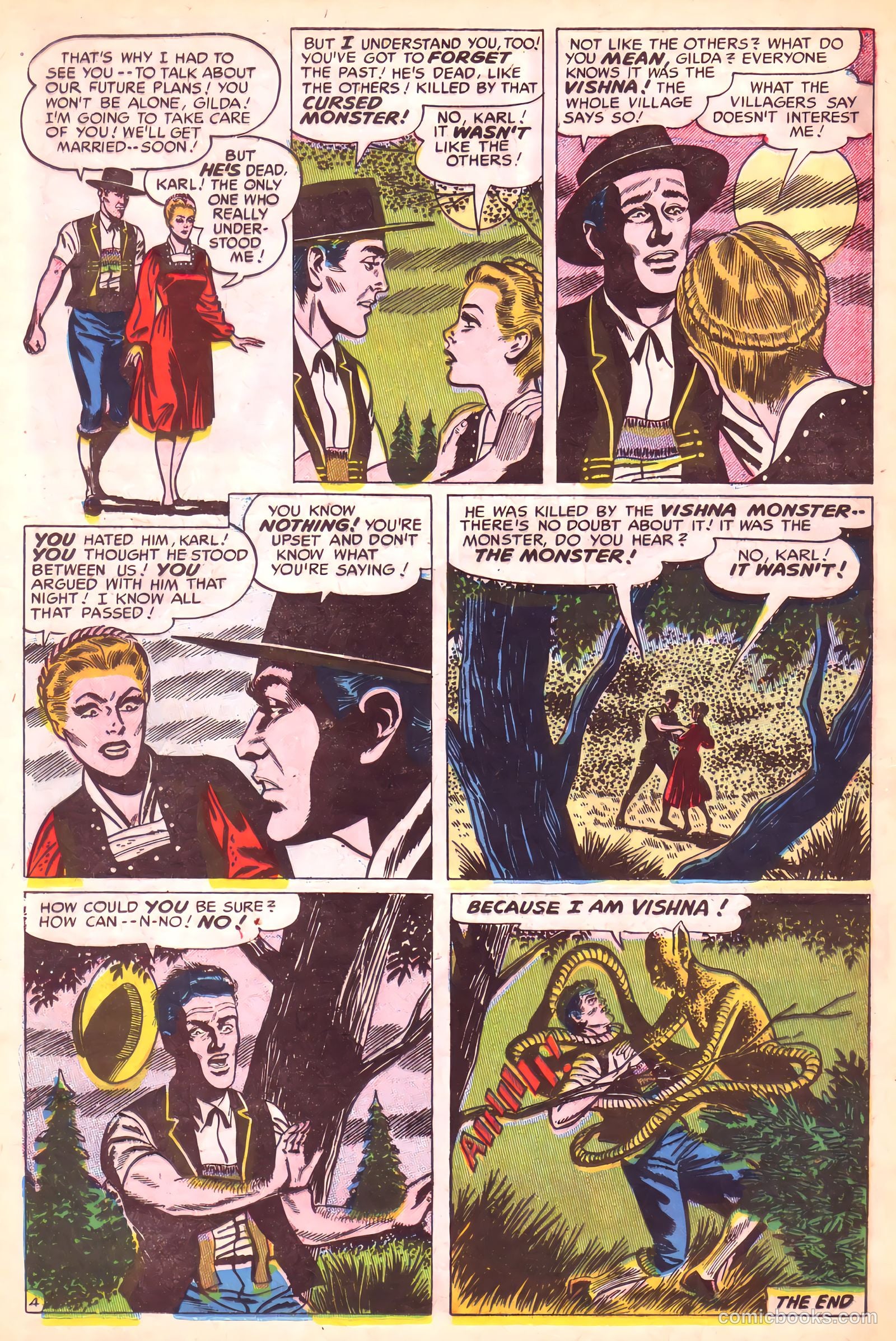 Adventures into the Unknown #50 (1953) — page 26 of 36