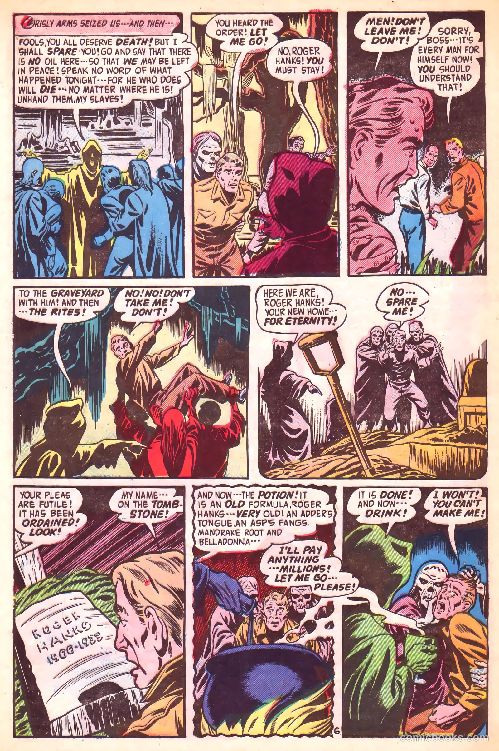 Adventures into the Unknown #50 (1953) — page 32 of 36